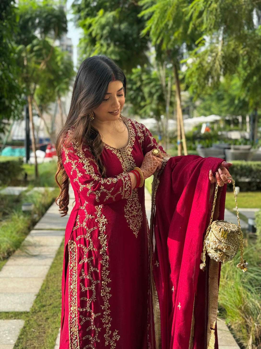 1588 HIT COLOUR BY ASLIWHOLESALE FAUX GEORGETTE THREAD WITH SEQUNCE WORK - 00241