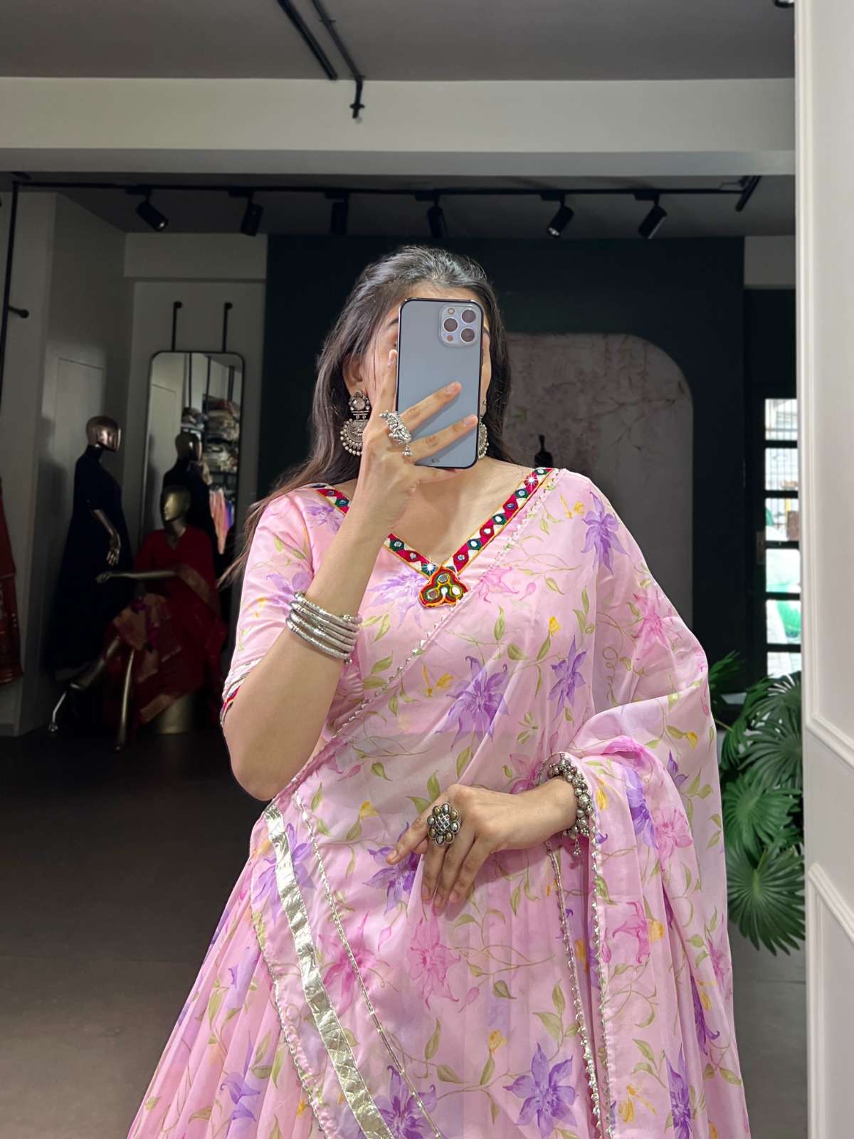 1716 COLOUR BY ASLIWHOLESALE DESIGNER PURE SILK LEHENGAS-00195