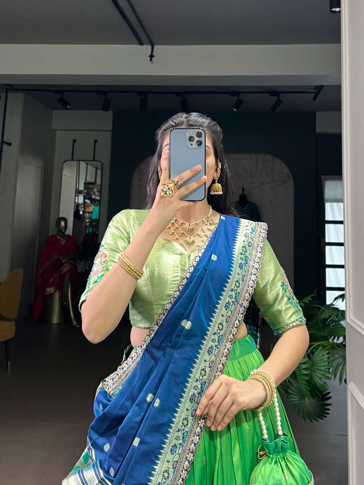 2030 COLOUR BY ASLIWHOLESALE DESIGNER PURE SILK LEHENGAS-00195