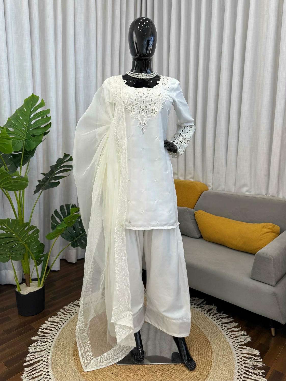 6005 HIT COLOUR BY ASLIWHOLESALE CREPE THREAD WITH SEQUNCE DRESSES- 00242