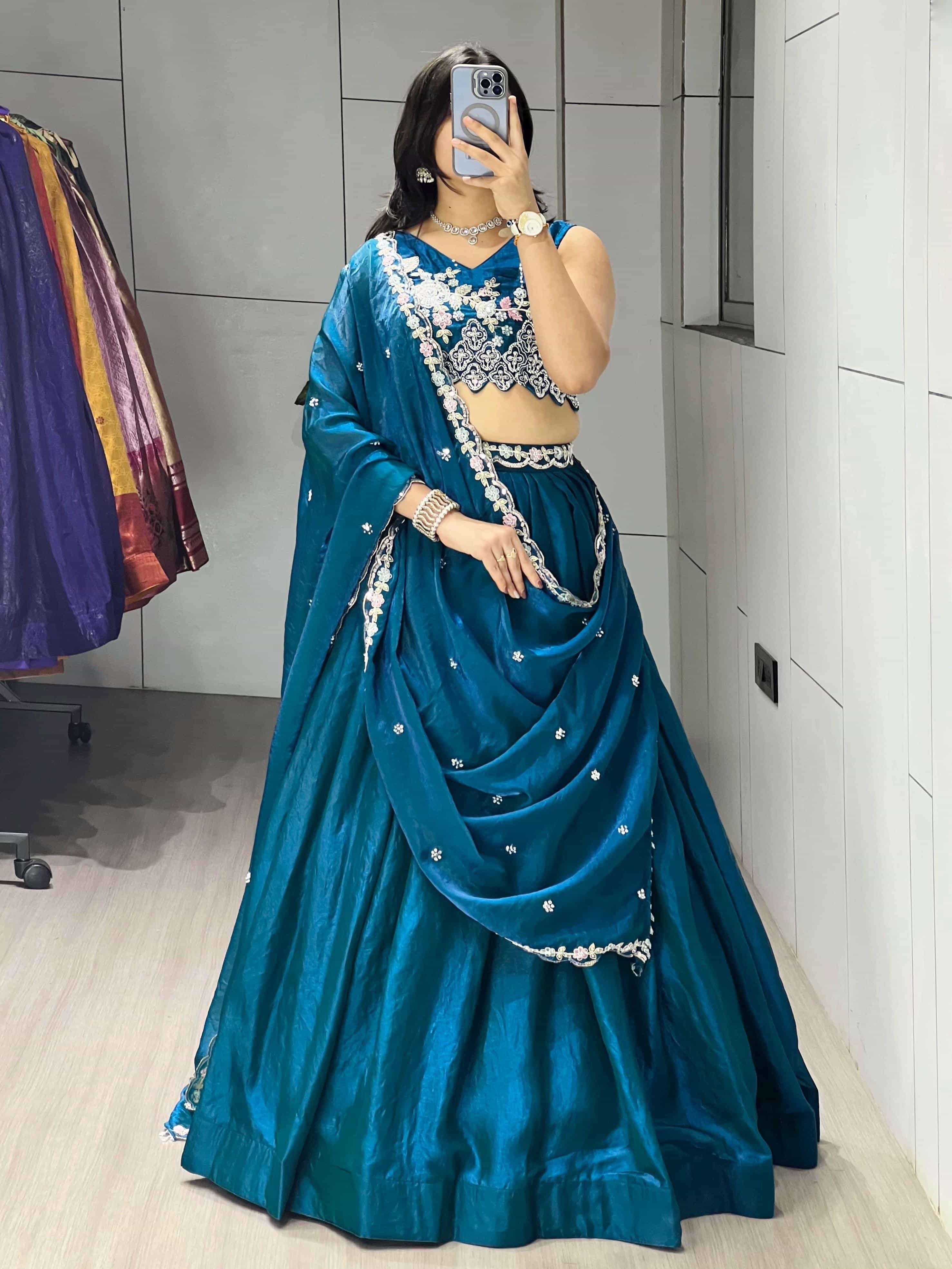 8125 COLOUR BY ASLIWHOLESALE DESIGNER PURE FANCY LEHENGAS-00135