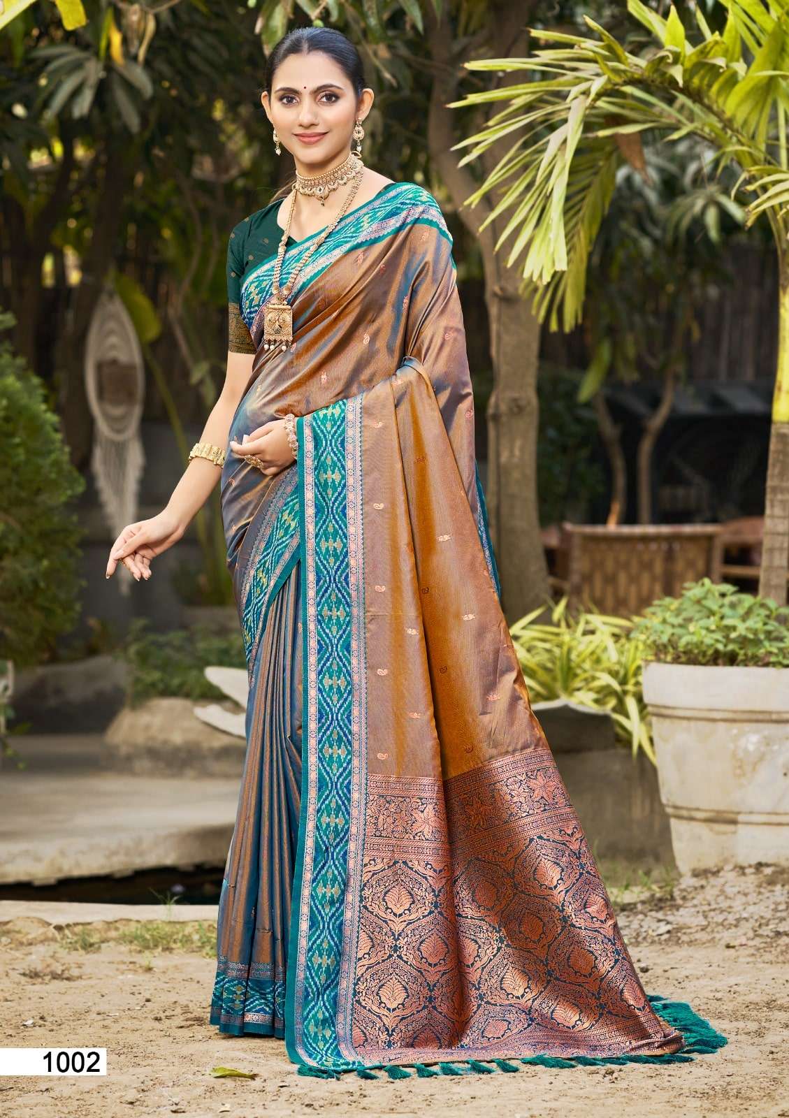 BUNAWAT VANTARA SILK PREMIUM SILK  PRINTED SAREES-00037