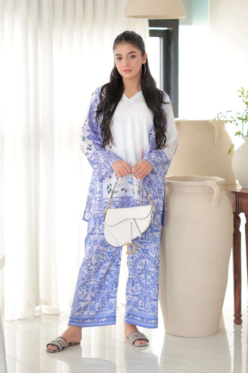 D1003 BY ASLIWHOLESALE VISCOSE PRINTED RAYON CO-ORD SET - 00264