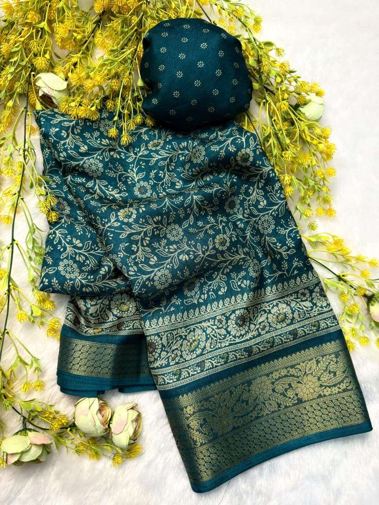 DEVYANI VOL-164 BY ASLIWHOLESALE JACQUARD PRINTED SAREES-00259
