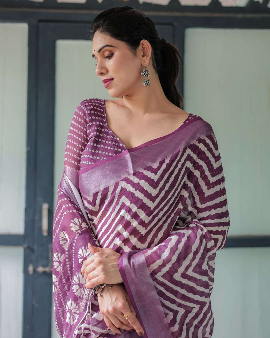 DEVYANI VOL-174 BY ASLIWHOLESALE LINEN COTTON PRINTED SAREES-00259