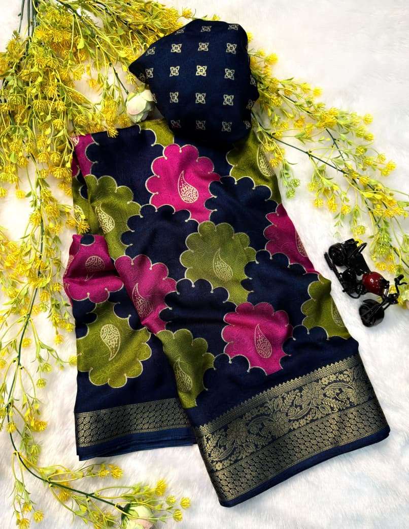 DEVYANI VOL-175 BY ASLIWHOLESALE JACQUARD PRINTED PREMIUM SAREES-00259