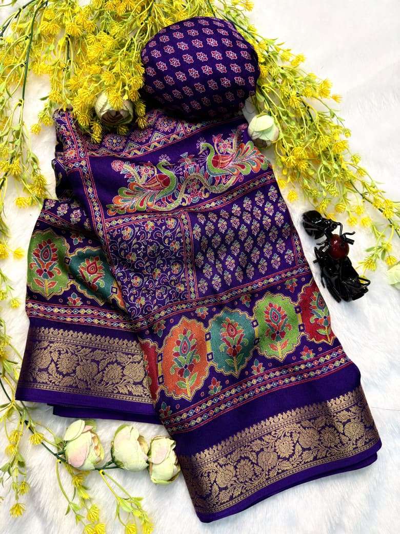 DEVYANI VOL-182 BY ASLIWHOLESALE JACQUARD PRINTED SAREES-00259