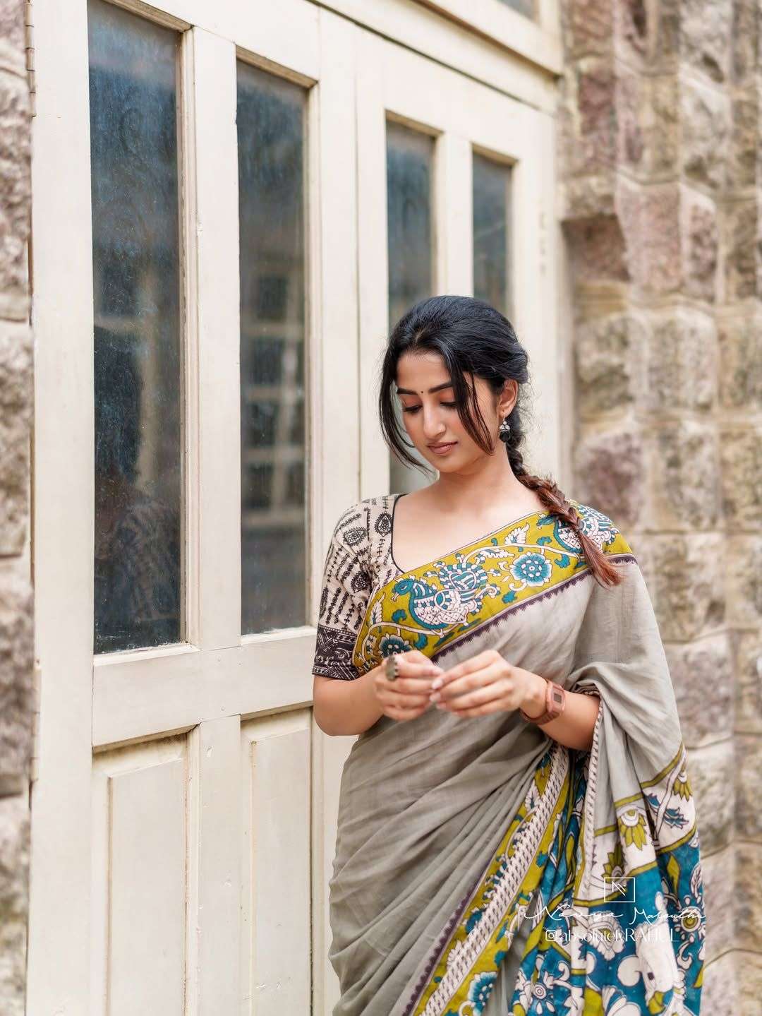 DF-238 MAHARANI BY ASLIWHOLESALE DESIGNER PURE LINEN SAREES-00057