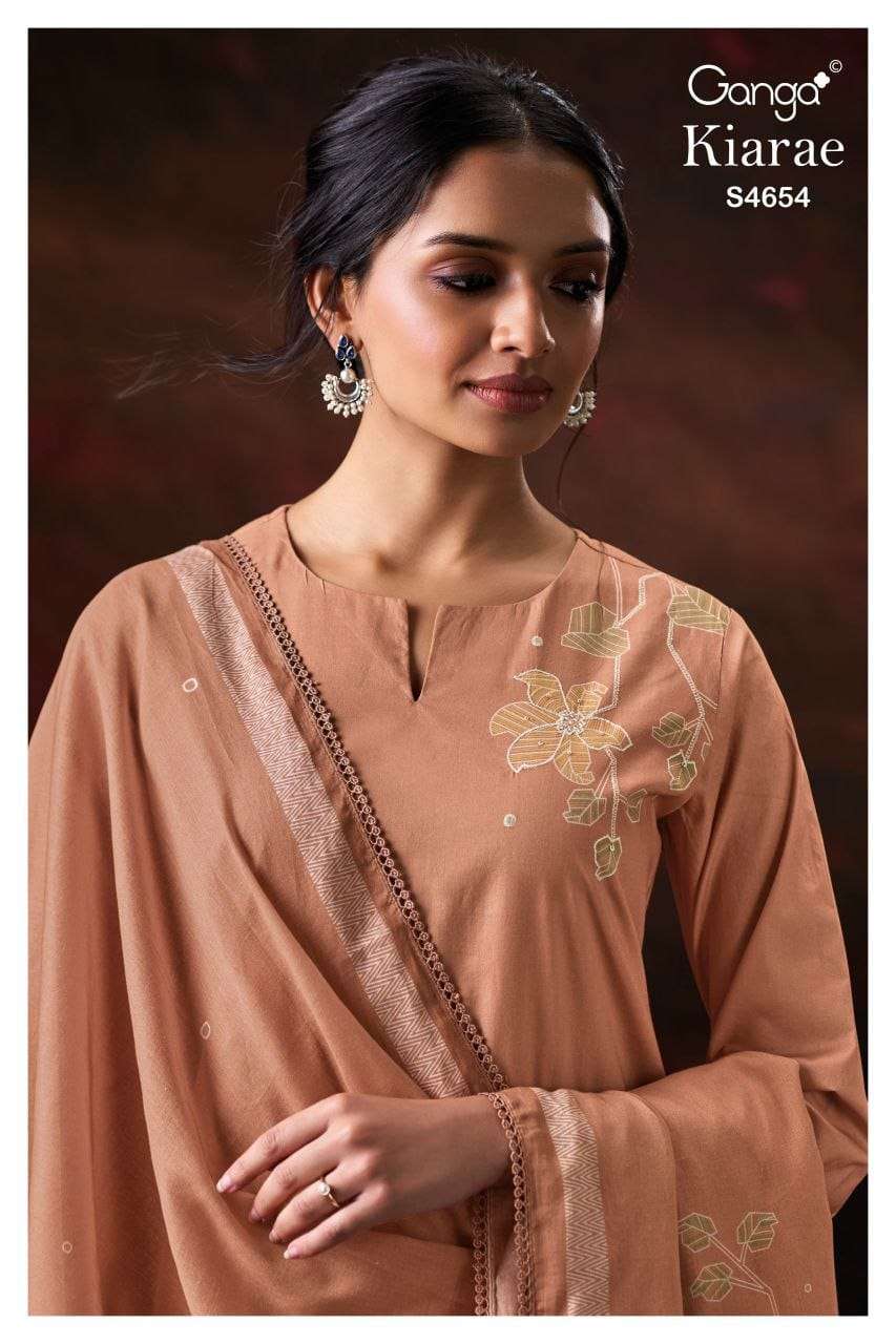 GANGA FASHION KIAREA S-4654 SERIES COTTON PREMIUM PRINTED DRESSES-00252