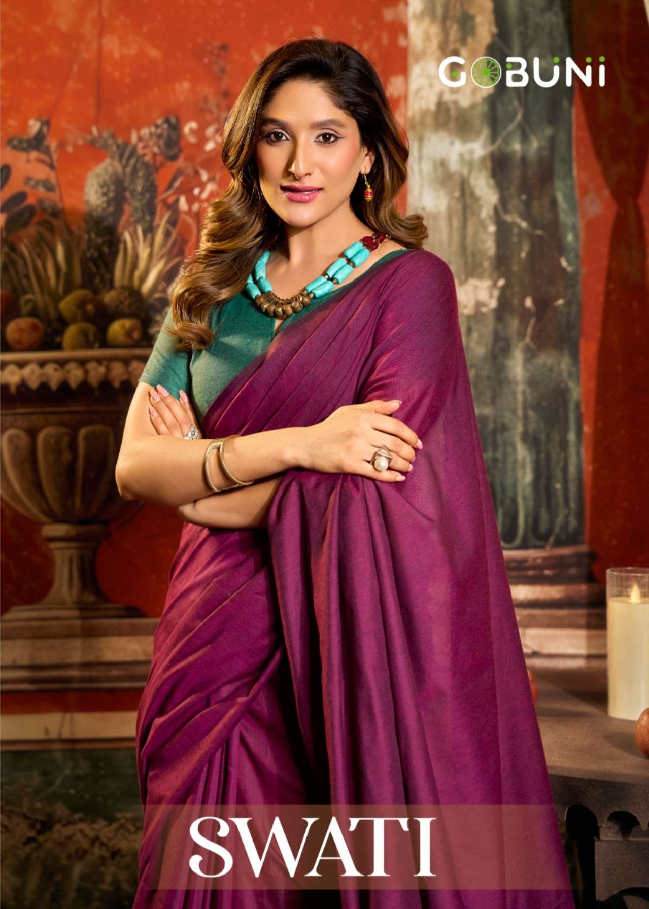 GOBUNI SWATI 3701 TO 3708 SERIES PURE COTTON SAREES-00137