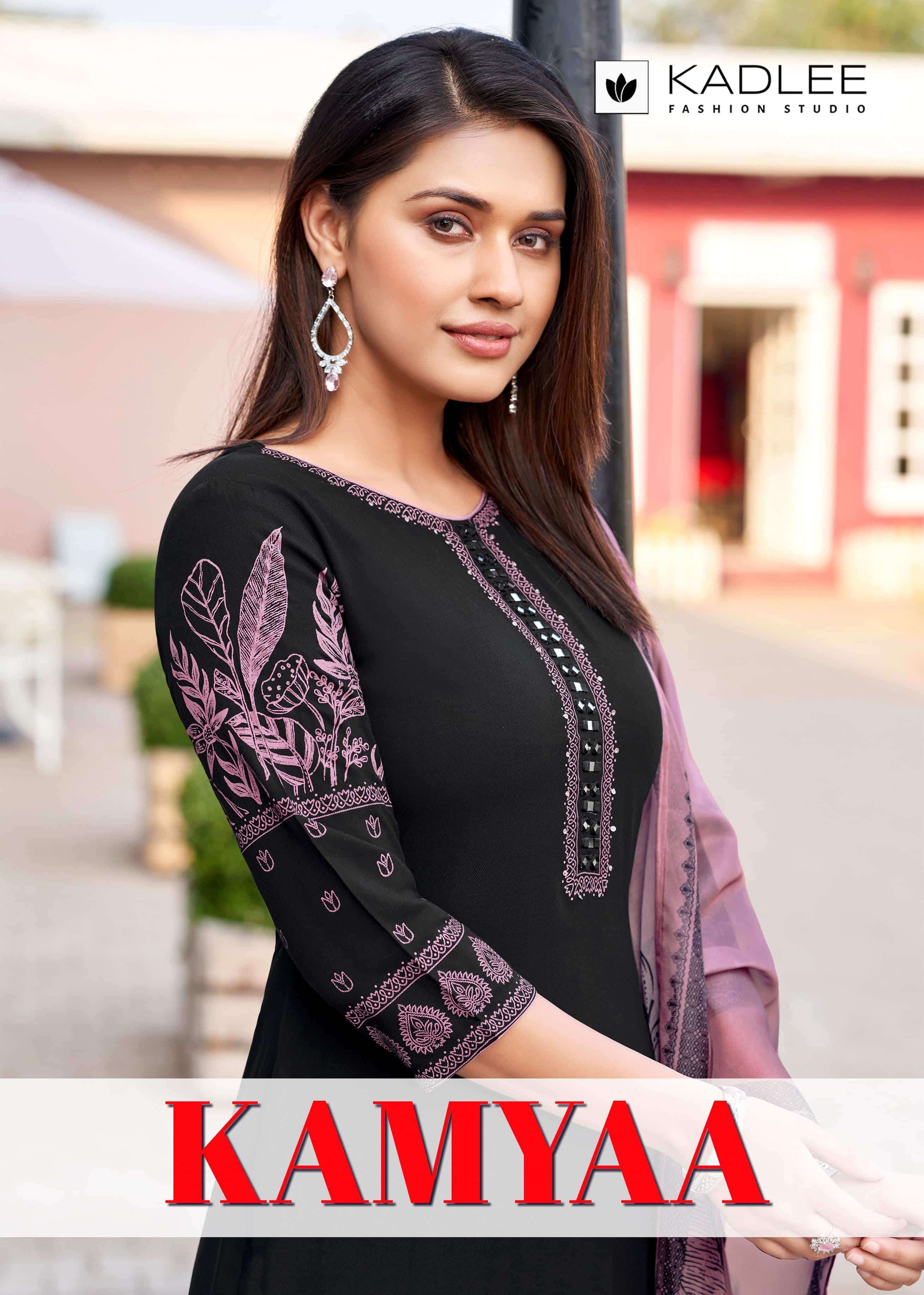 KADLEE KAMYAA 3001 TO 3006 SERIES PURE RAYON PRINTED DRESSES-00014