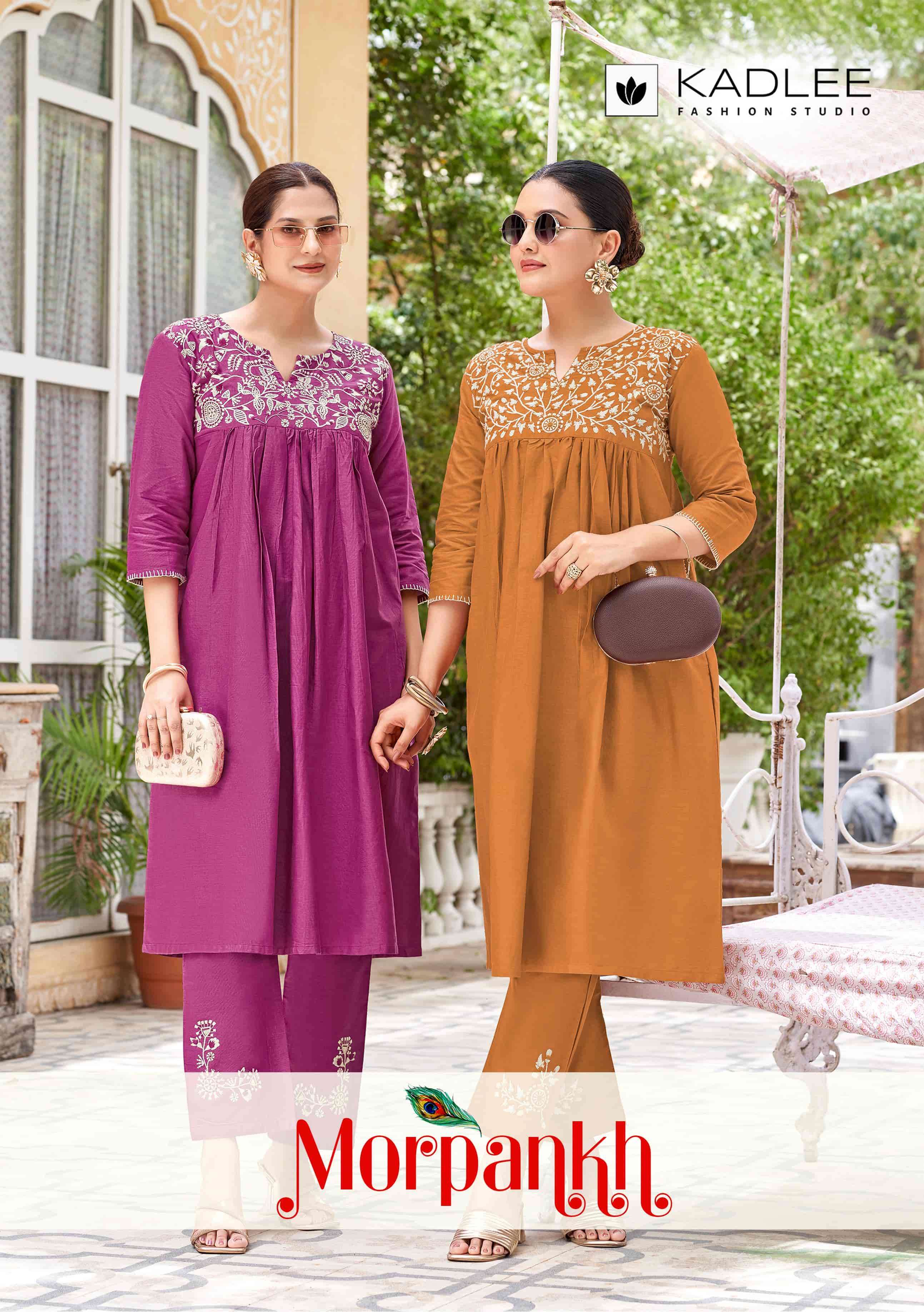 KADLEE MORPANKH 3001 TO 3006 SERIES PURE RAYON DRESSES-00014