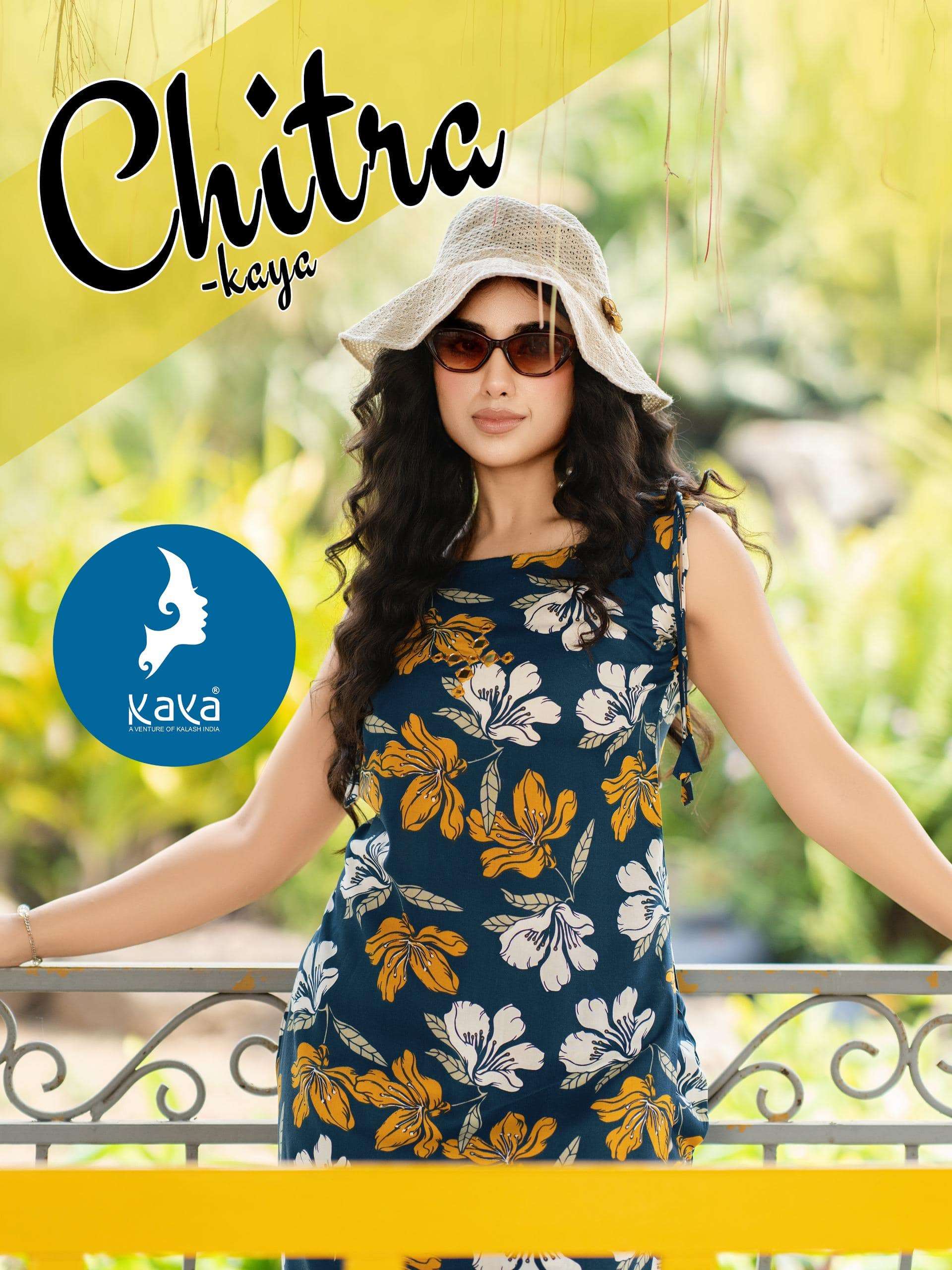 KAYA CHITRA 01 TO 06 SERIES PURE RAYON PRINTED CO-ORD SET-00140