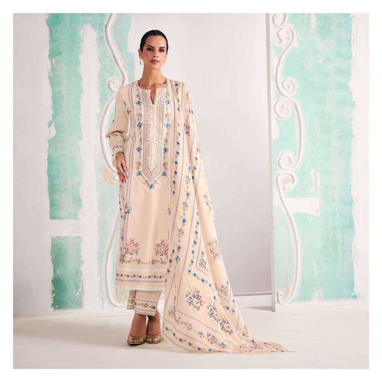 KIMOR DREAMY 651 TO 654 SERIES COTTON LAWN PRINTED PAKISTANI PREMIUM SUITS-00069