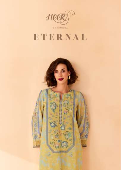 KIMOR ETERNAL 0001 TO 0006 SERIES PURE MUSLIN PRINTED EMBROIDERY PAKISTANI DRESSES-00028