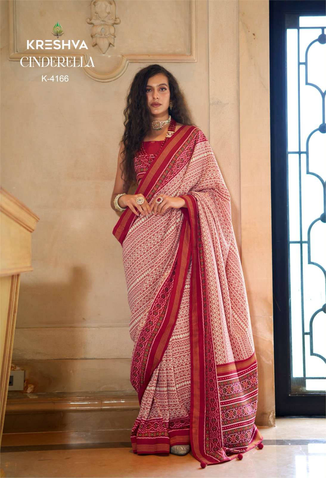 KRESHVA CHINDERELLA 164 TO 169 SERIES PURE SILK SAREES-00028