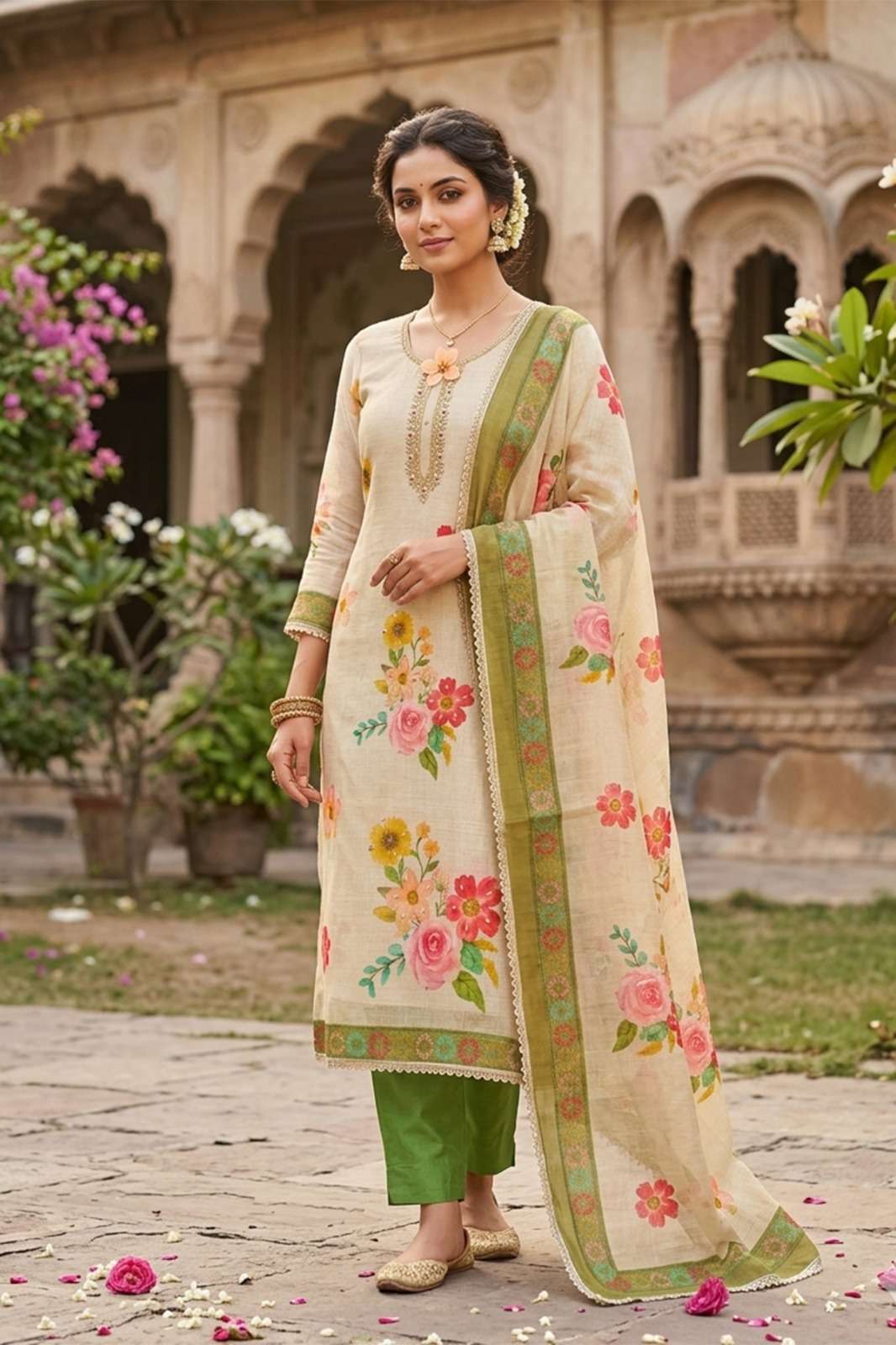 LILAN VOL-01 BY ASLIWHOLESALE DESIGNER PURE COTTON DRESSES-00150