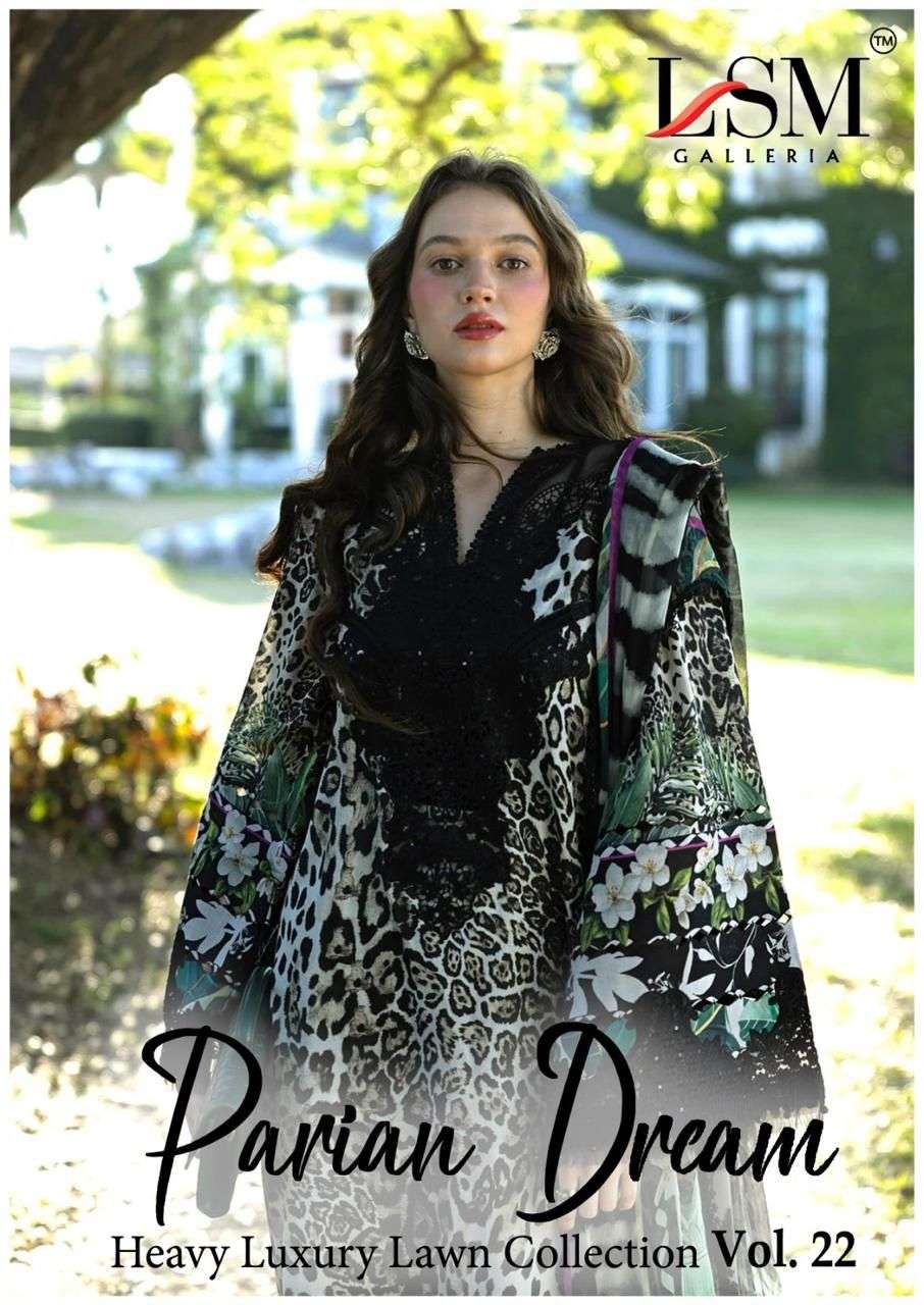 LSM GALLERIA PARIAN DREAM VOL-22 2201 TO 2206 SERIES PURE LAWN PAKISTANI DRESSES-00062