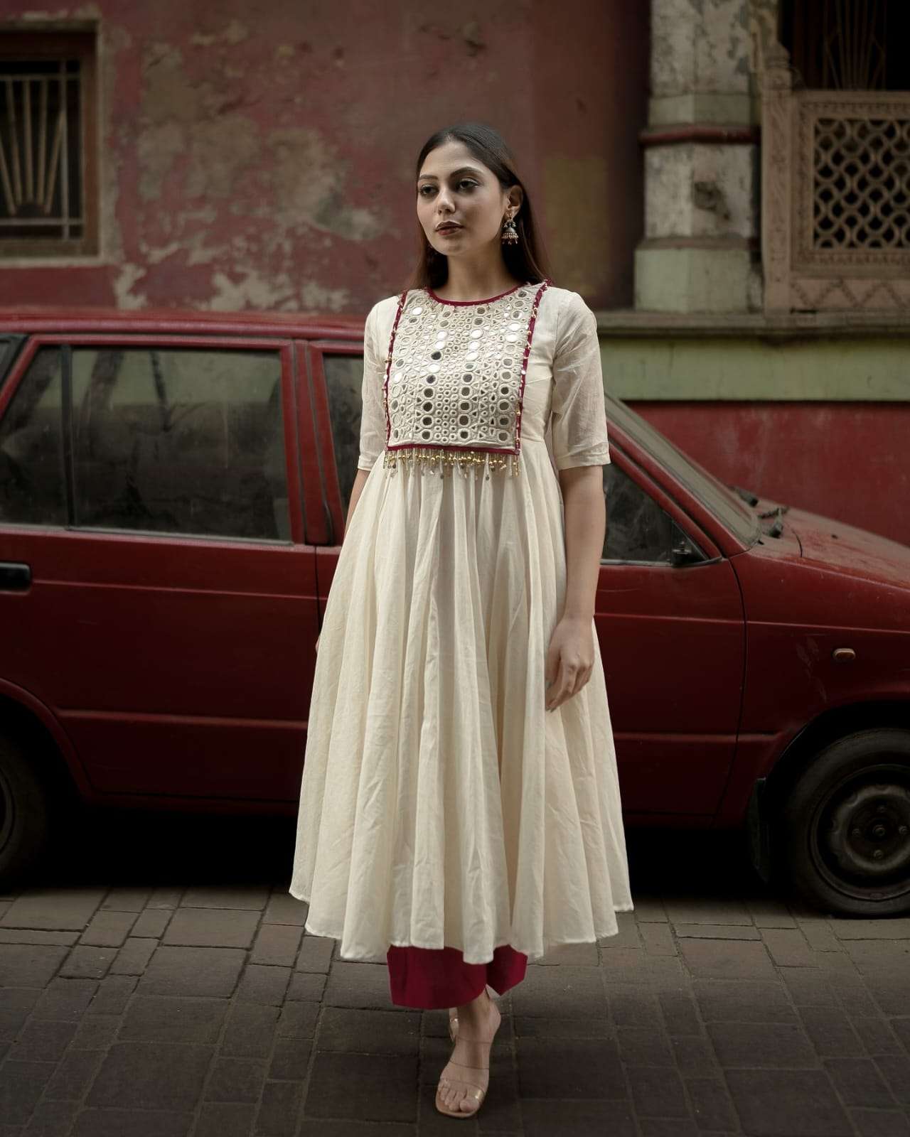 MANSHI VOL-16 BY ASLIWHOELSALE DESIGNER PURE COTTON EMBROIDERY DRESS-00211