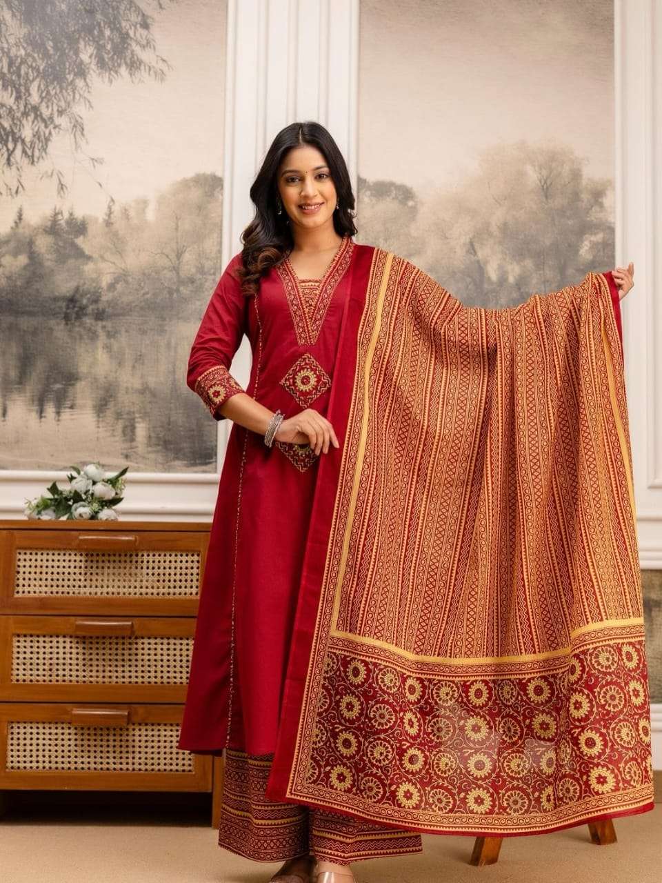 MANSHI VOL-18 BY ASLIWHOLESALE DESIGNER PURE COTTON PRINTED DRESSES-00211