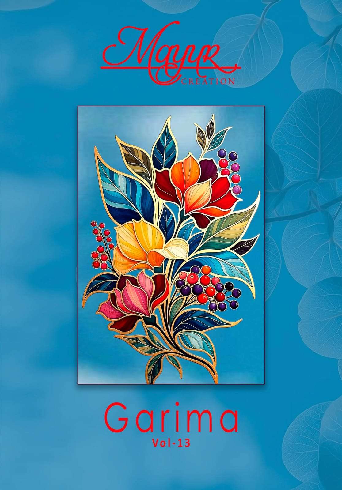 MAYUR CREATION GARIMA VOL-13 13001 TO 13010 SERIES COTTON PRINTED PATIYALA SUIT-00015