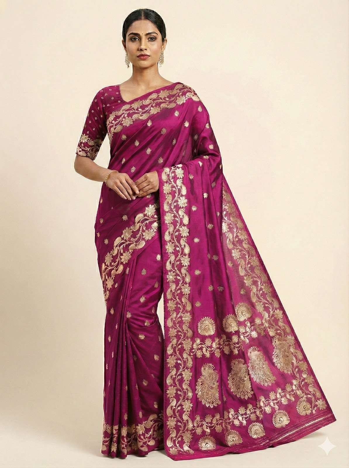 MB-213 COLOUR BY ASLIWHOLESALE DESIGNER PURE BANARASI SILK SAREES-00049
