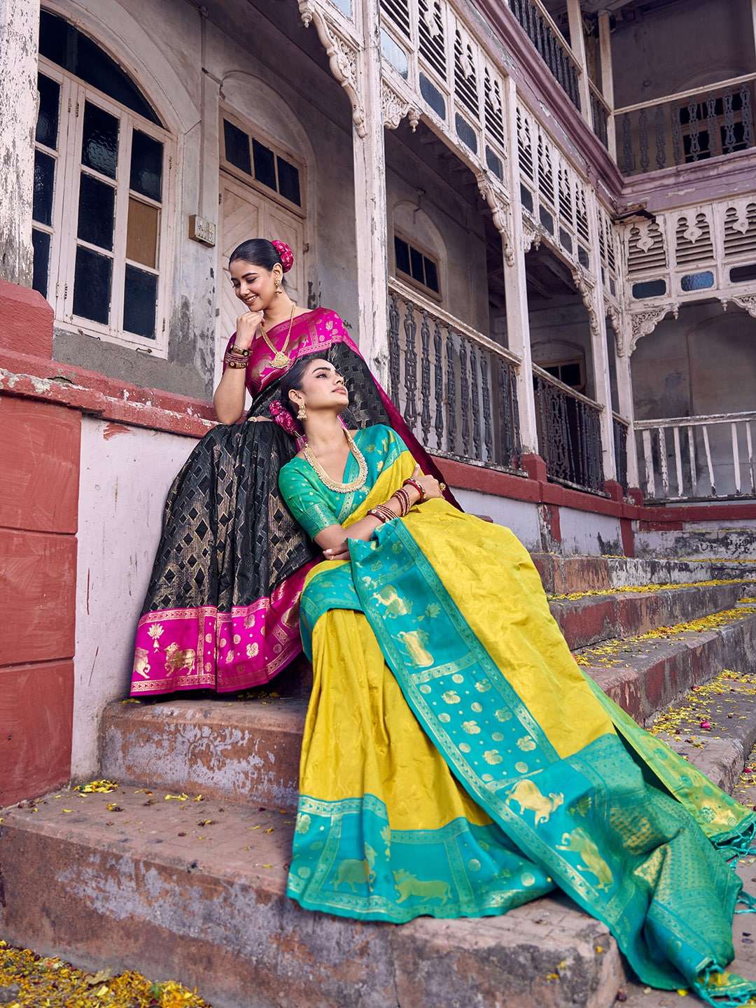 NANDITARAG SILK BY ASLIWHOLESALE SOFT SILK PREMIUM PRINTED SAREES-00281