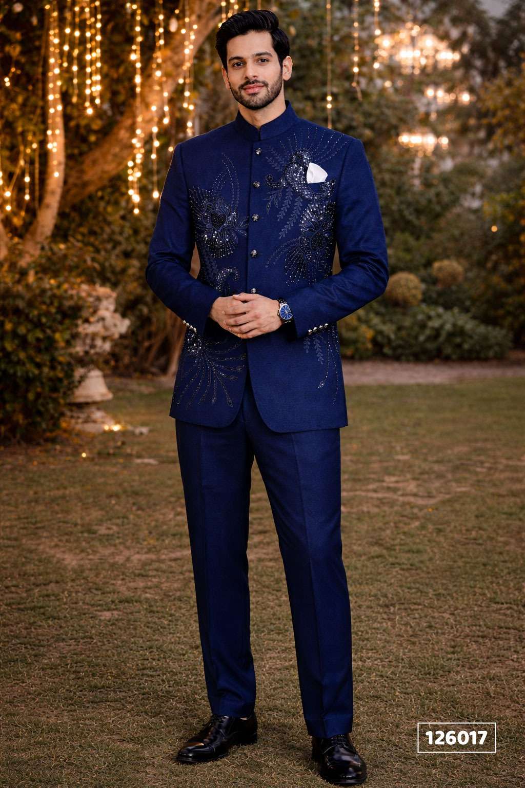 OUTLUK OUTLUK VOL-126 126013 TO 126017 SERIES  HANDWORK DONIAR MENS WEAR-00033