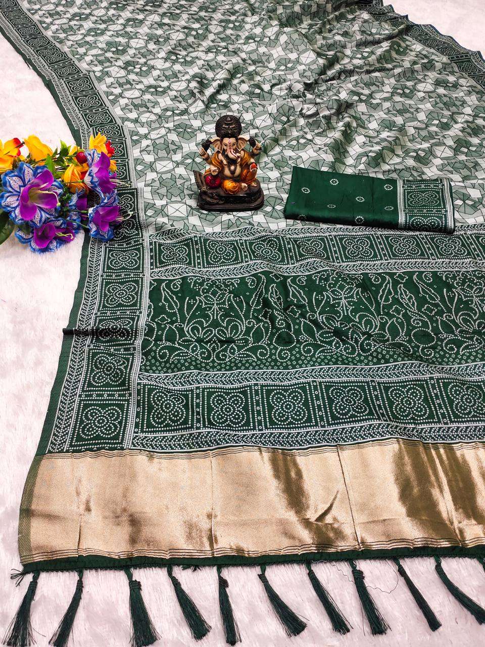 PREMA-1 BY ASLIWHOLESALE WEAVING DOLA SILK SAREES-00125
