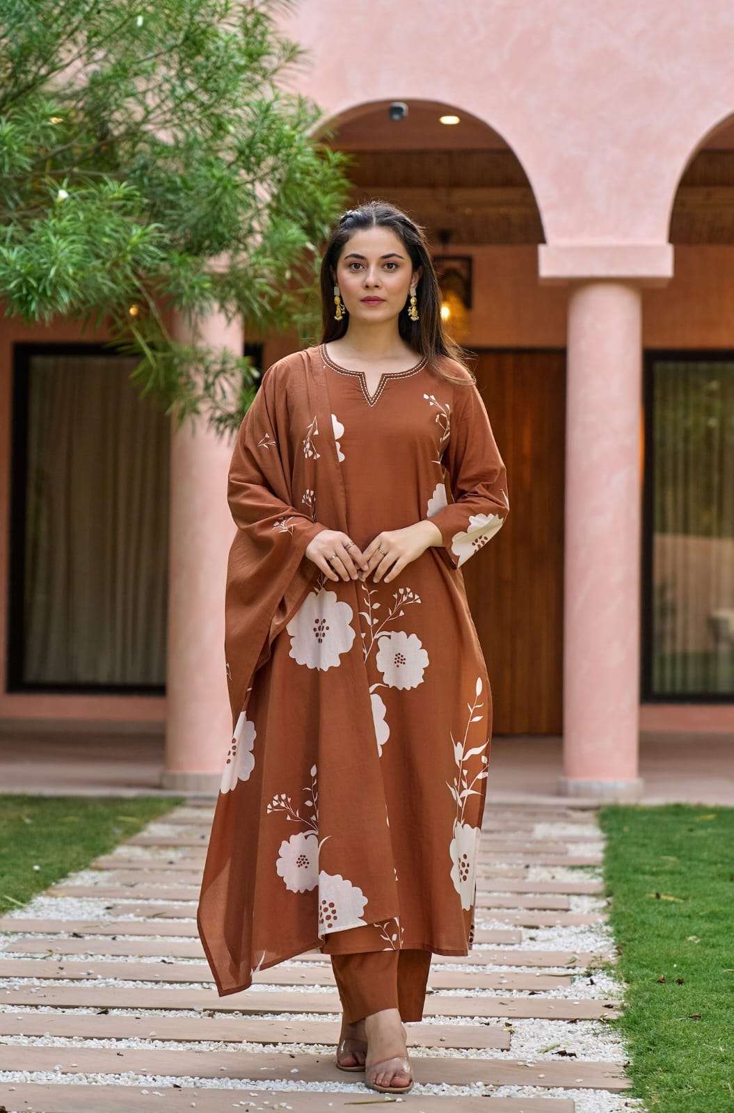 SC649 BY ASLIWHOLESALE MUSLIN PREMIUM PRINTED STITCHED DRESSES-00264
