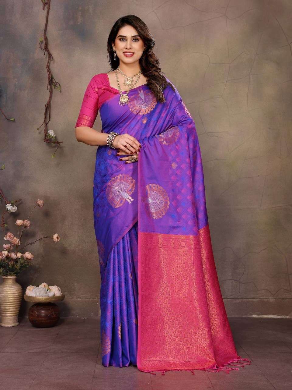 SF-883 BY ASLIWHOLESALE BANARASI HANDLOOM SILK PREMIUM SAREES-00314