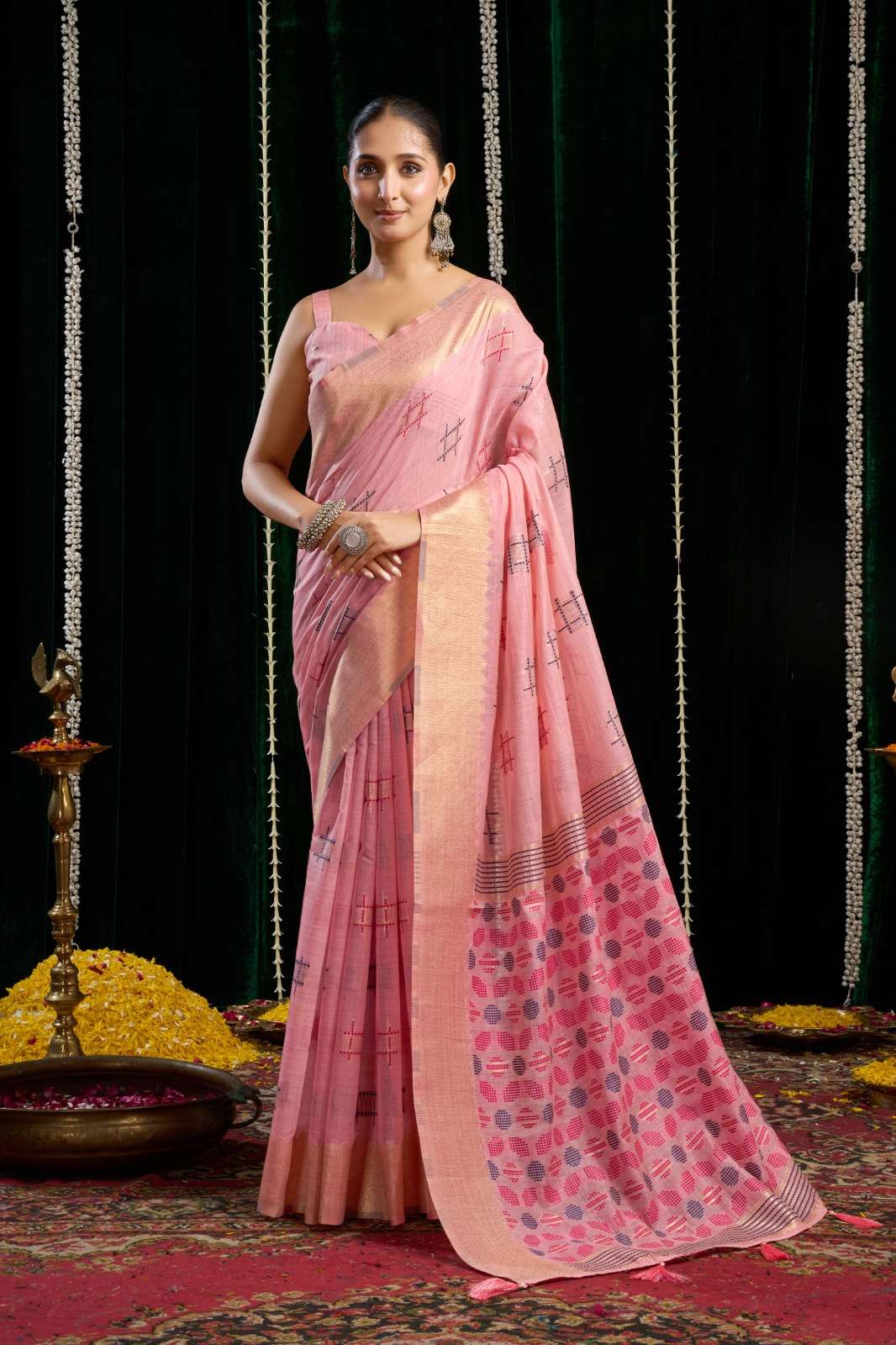 SHIKHA BY ASLIWHOLESALE 2201 TO 2205 SERIES COTTON PRINTED PREMIUM SAREES-00321