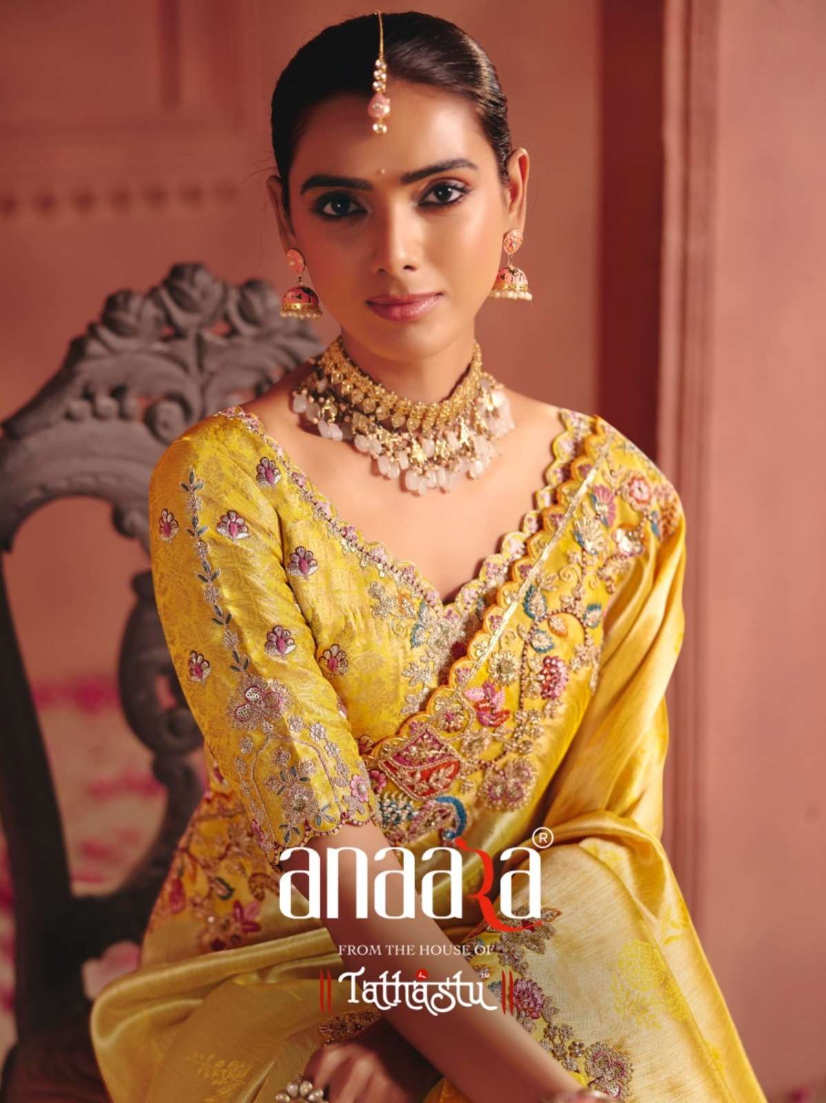 TATHASTU ANAARA 8301 TO 8312 SERIES PURE SILK WEAVING SAREES-000137