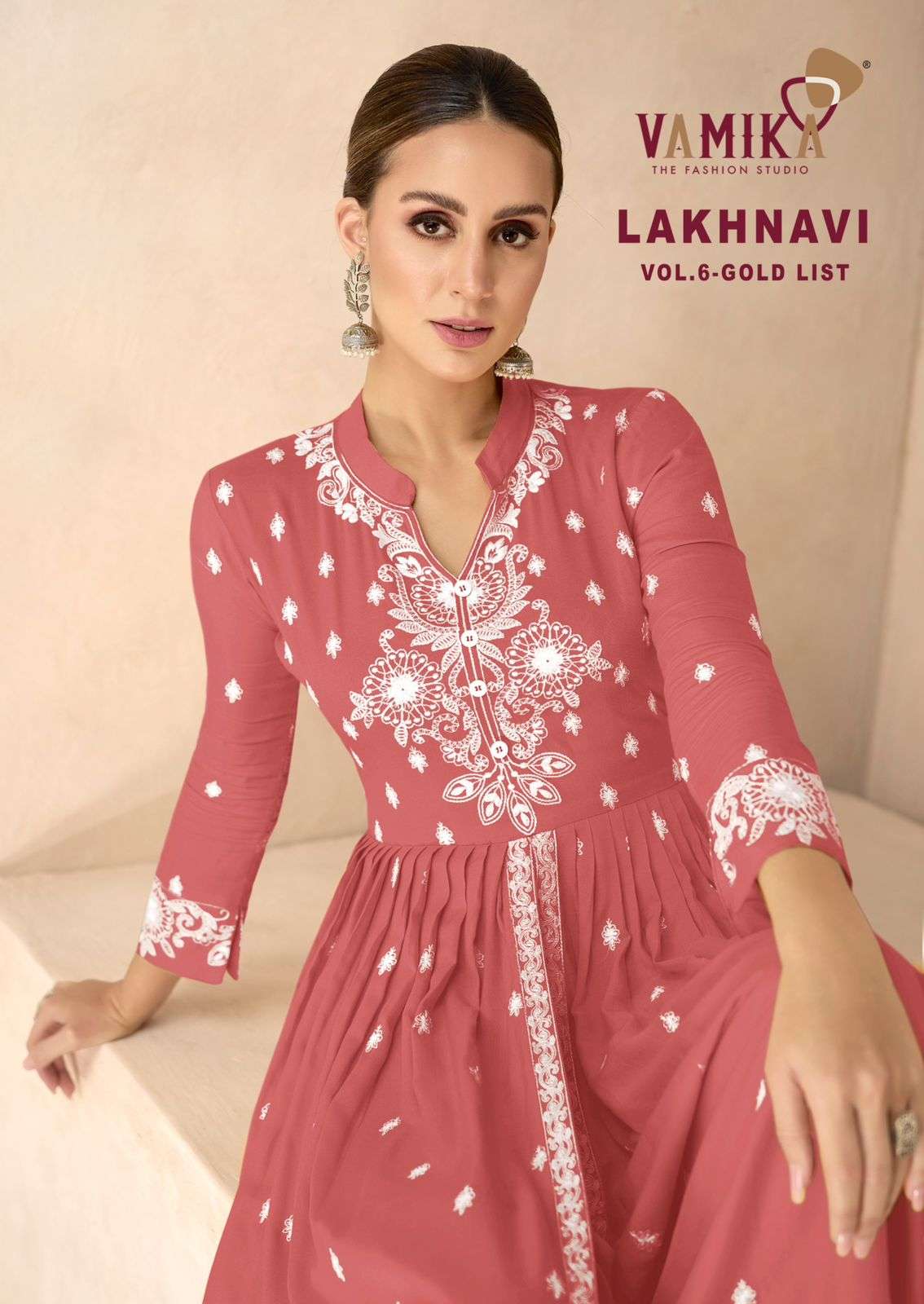 VAMIKA LAKHNAVI VOL-06 1031 Y TO 1031 Z RAYON STITCHED DRESSES - 00028