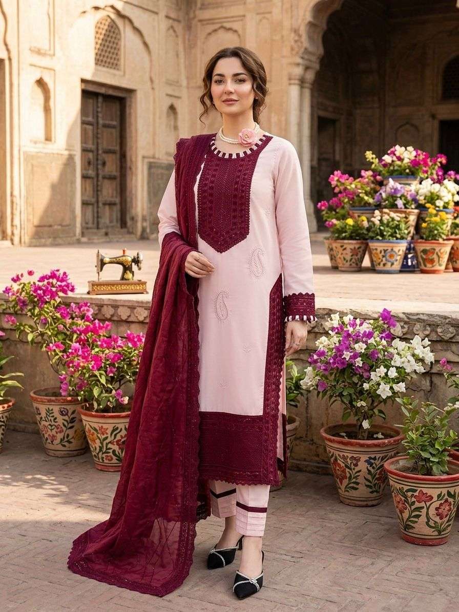 1593 HIT COLOUR BY ASLIWHOLESALE CREPE THREAD AND SEQUNCE WORK DRESSES -  00241