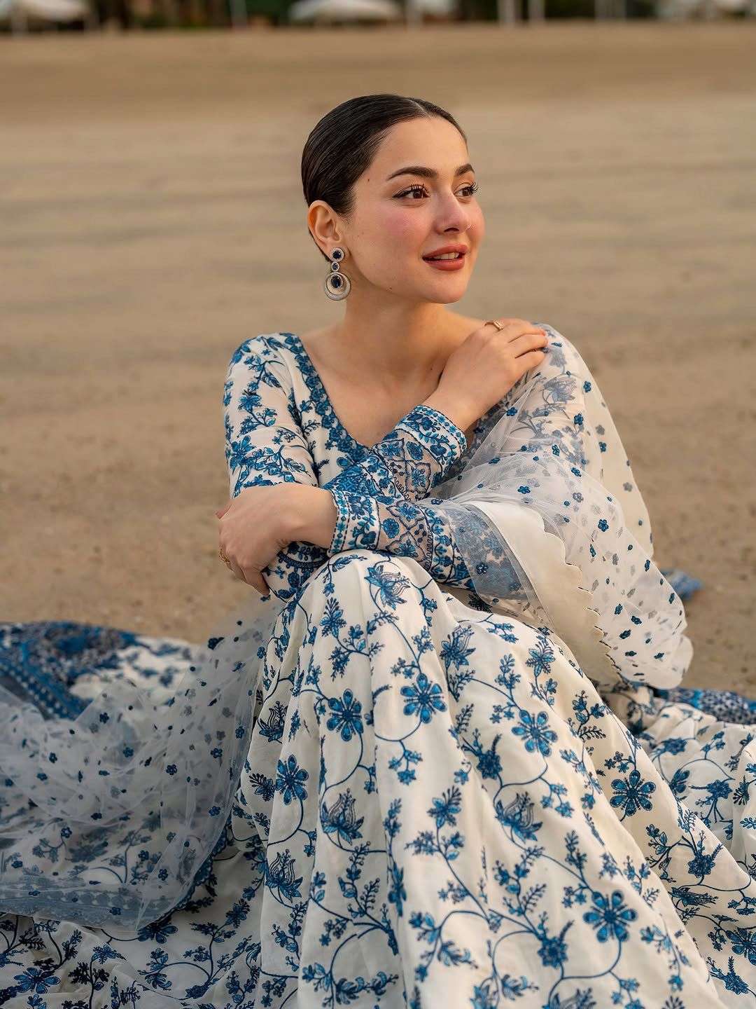 6001 HIT COLOUR BY ASLIWHOLESALE FAUX GEORGETTE  STITCHED ANARKALI SUITS - 00242