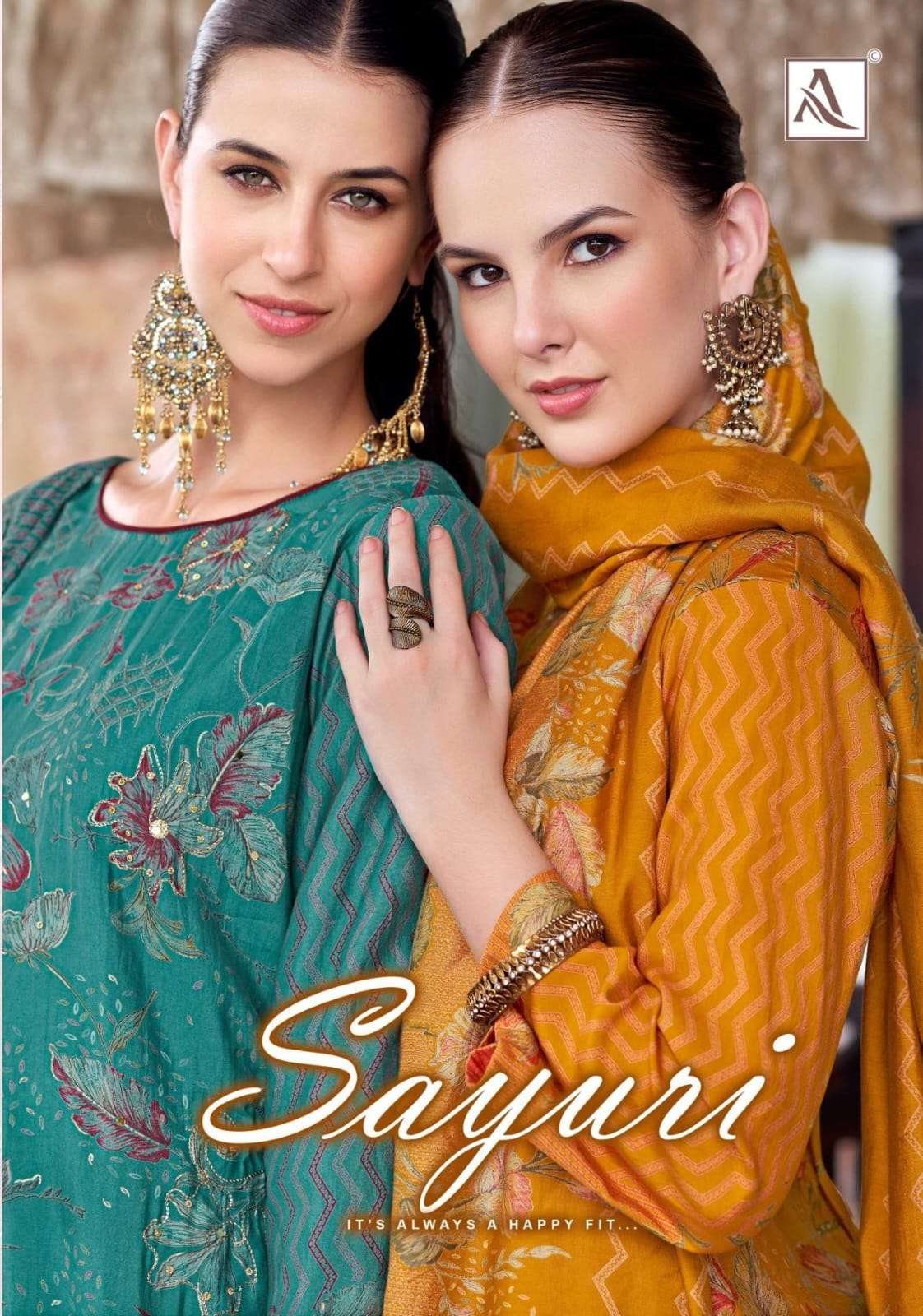 ALOK SUIT SAYURI 001 TO 006 SERIES MODAL PRINTED PAKISTANI SUITS SET-00201
