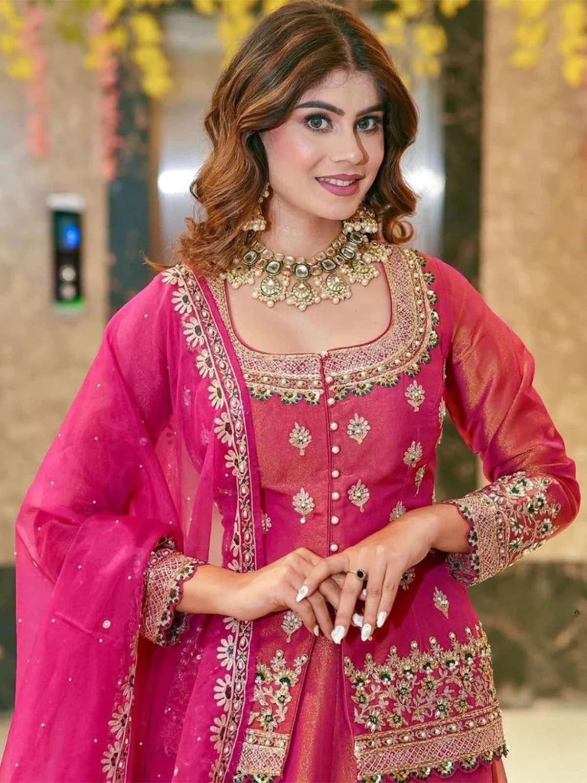 ARYA DESIGN DRS215 PREMIUM FENDY EMBROIDERY WORK LEHENGAS-00058