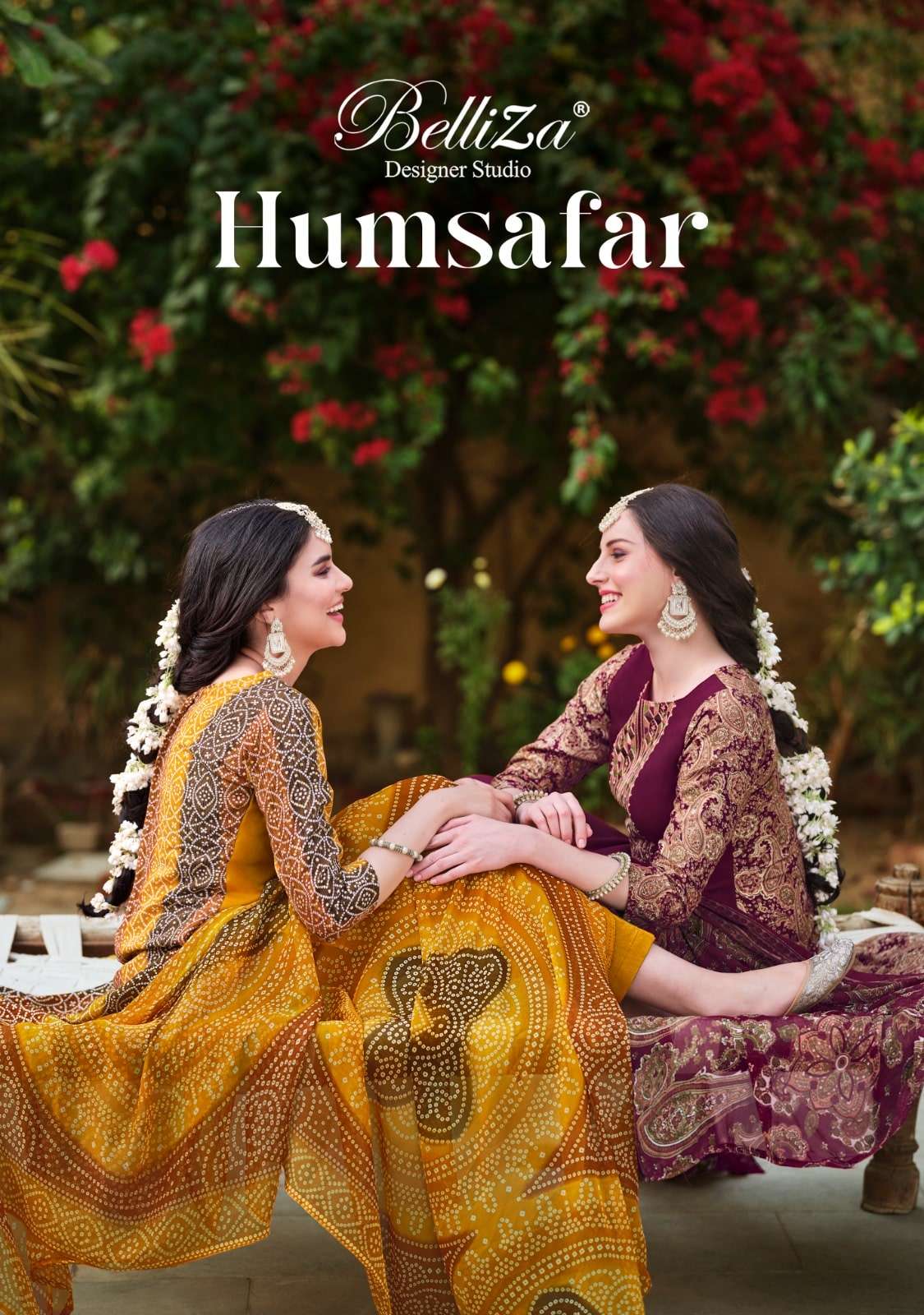 BELLIZA HUMSAFAR 001 TO 008 SERIES VISCOSE RAYON PRINTED PAKISTANI SUIT-00201