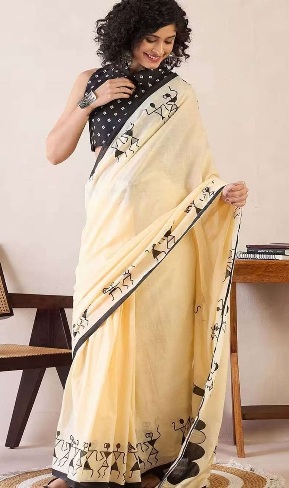 DEVYANI VOL-189 BY ASLIWHOLESALE LINEN PRINTED SAREES-00259