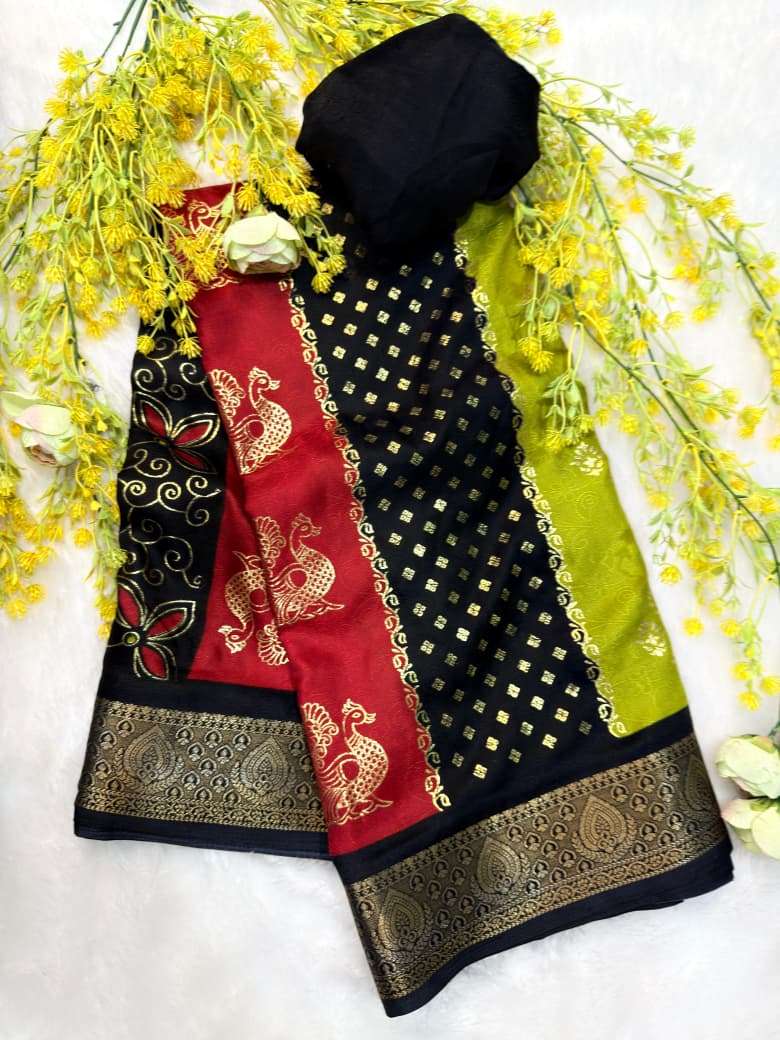 DEVYANI VOL-200 BY ASLIWHOLESALE JACQUARD PRINTED SAREES - 00259