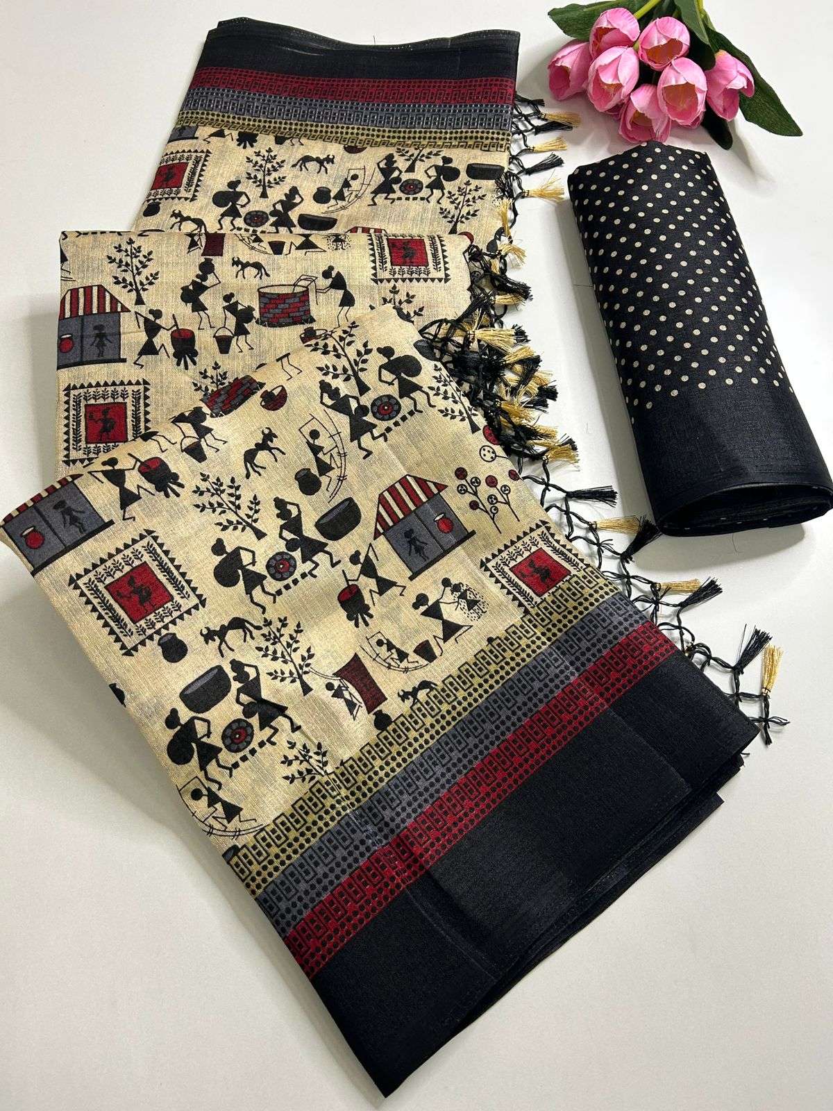 DF-321 BY ASLIWHOLSALE DESIGNER PURE COTTON SILK PIRNTED SAREE-00057