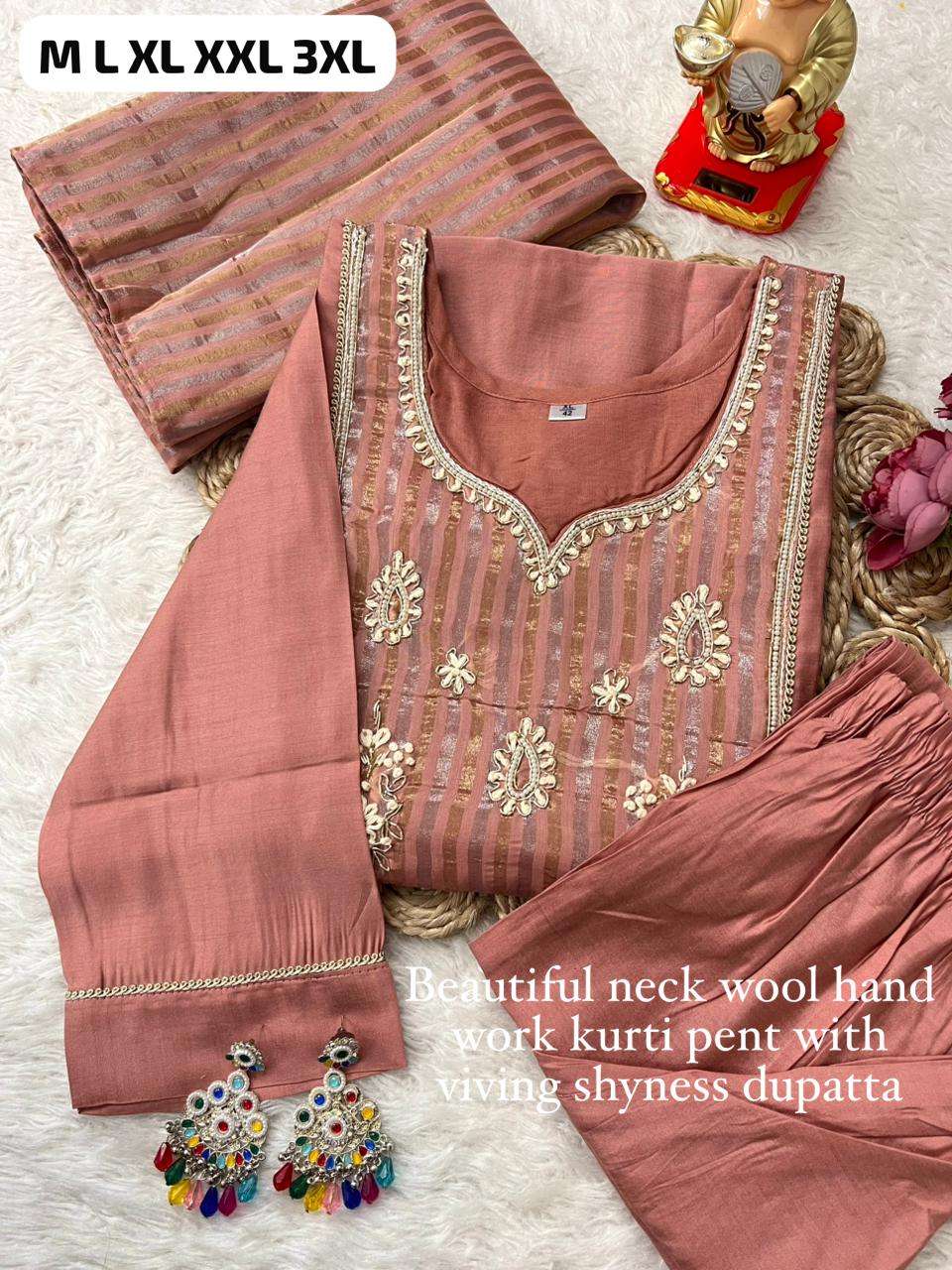 JYOTI VOL-456 BY ASLIWHOLESALE SILK STITCHED DRESSES-00233