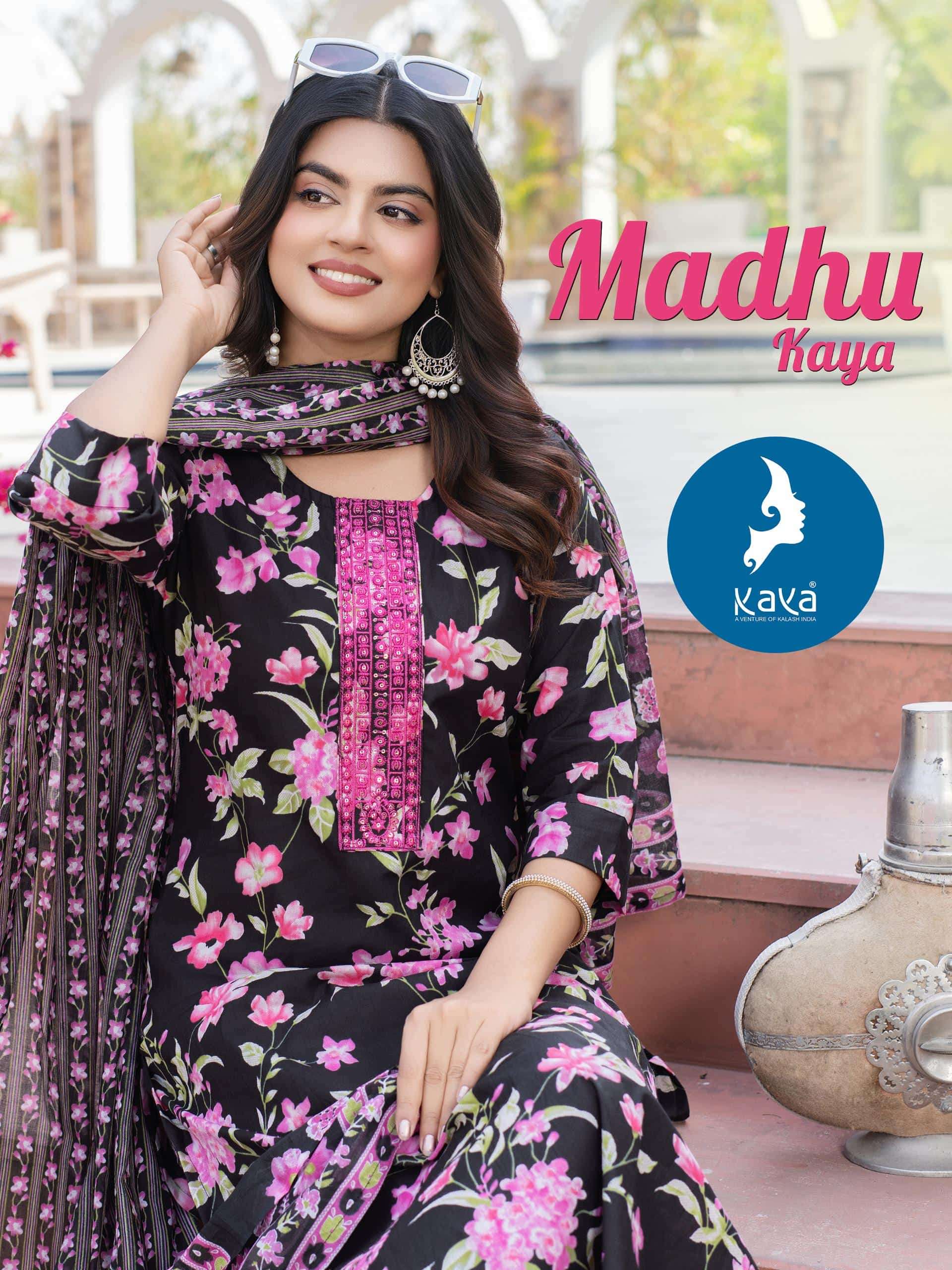 KAYA MADHU COTTON PRINTED STITCHED DREESSES-00014