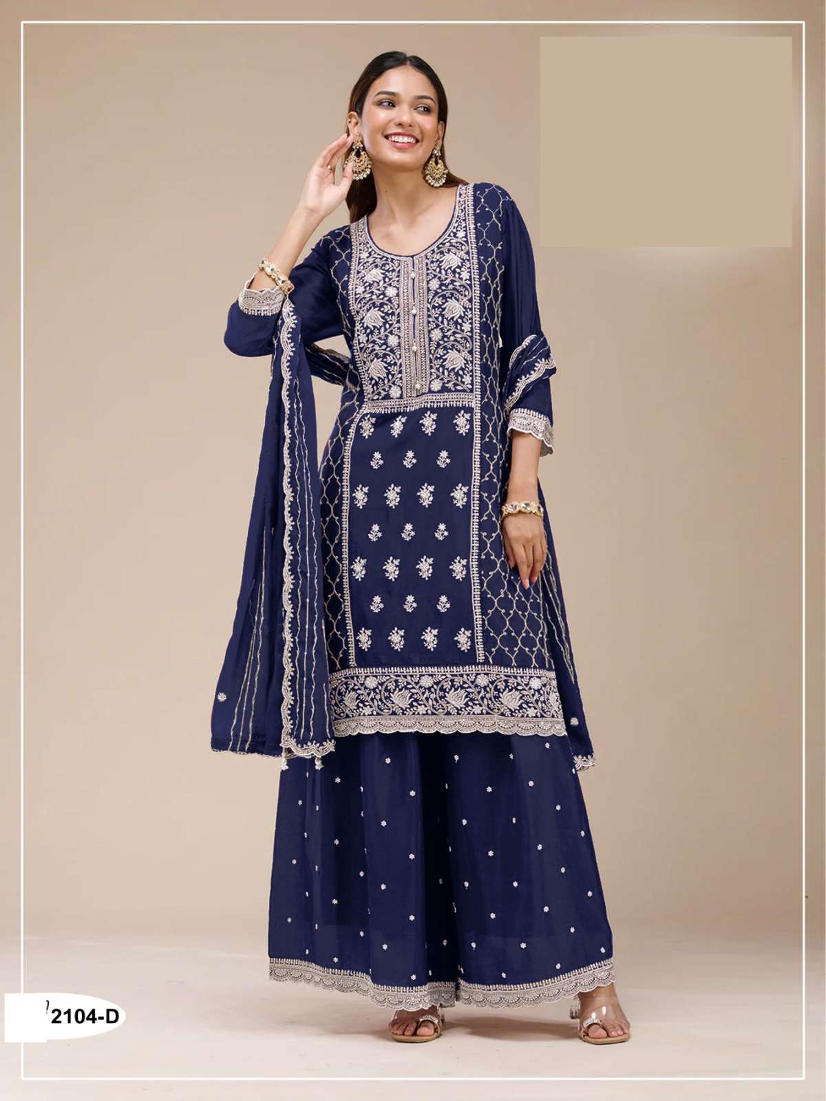 KHUSHI VOL-1BY ASLIWHOLESALE FAUX GEORGETTE EMBROIDERY SEQUNCE DRESSES - 00265