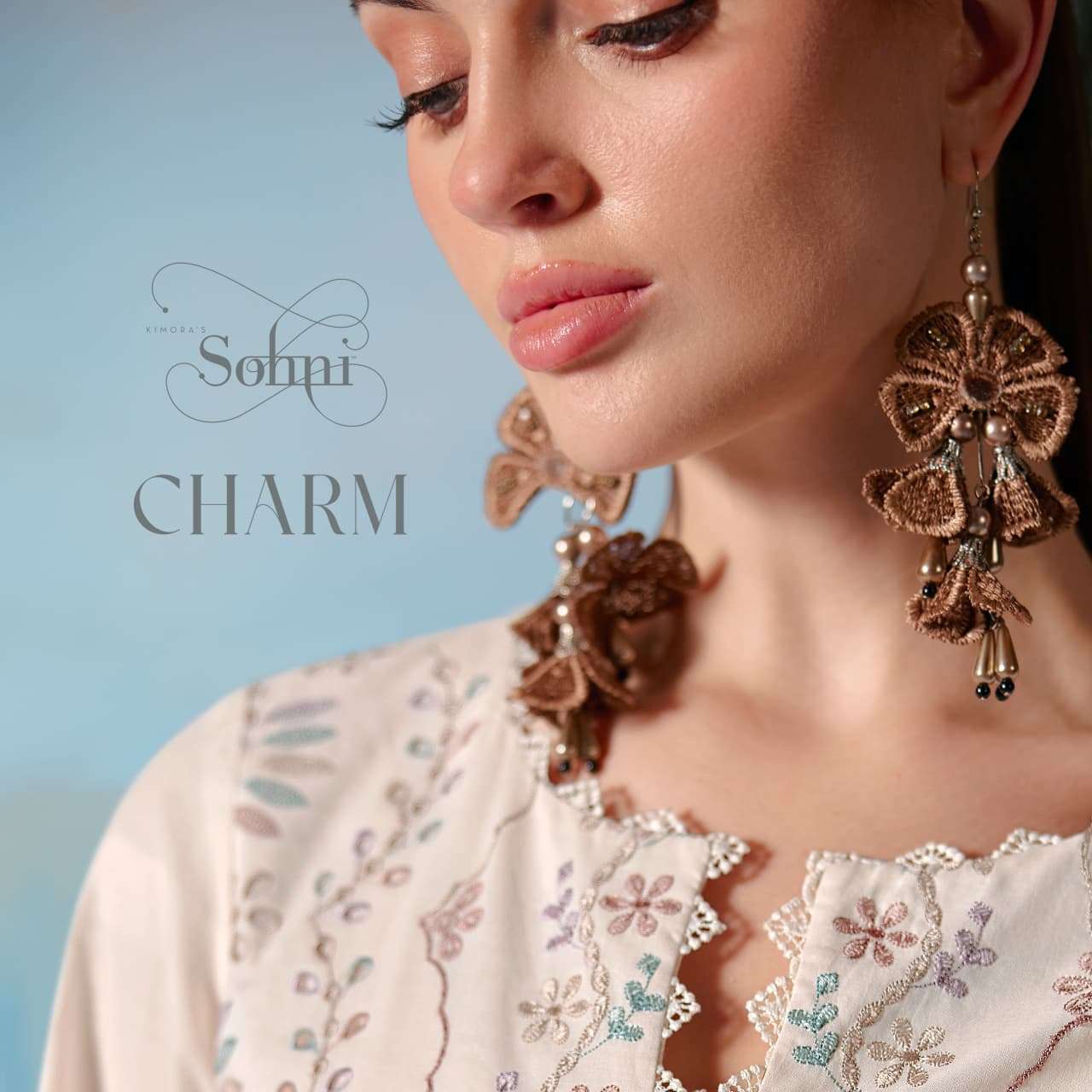KIMOR CHARM 781 TO 784 SERIES COTTON PRINTED PREMIUM SUIT SET-00069