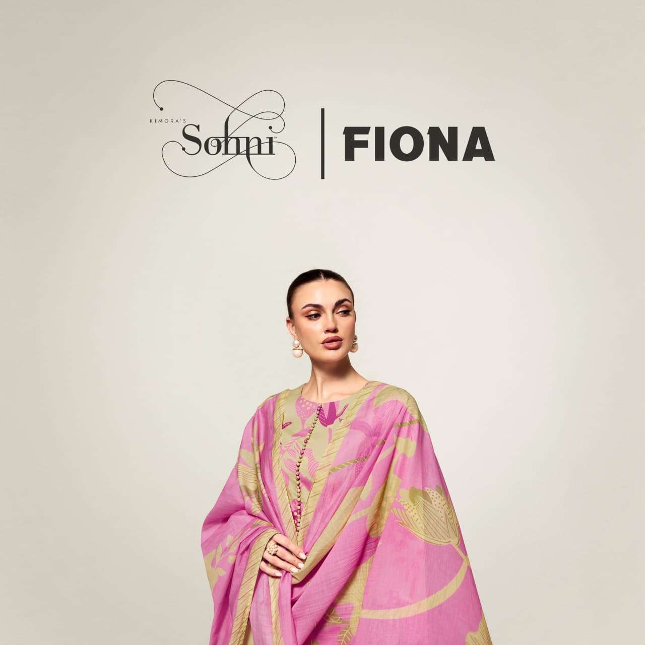 KIMOR FIONA 731 TO 734 SERIES PREMIUM LAWN COTTON PRINTED DRESSES SET-00069