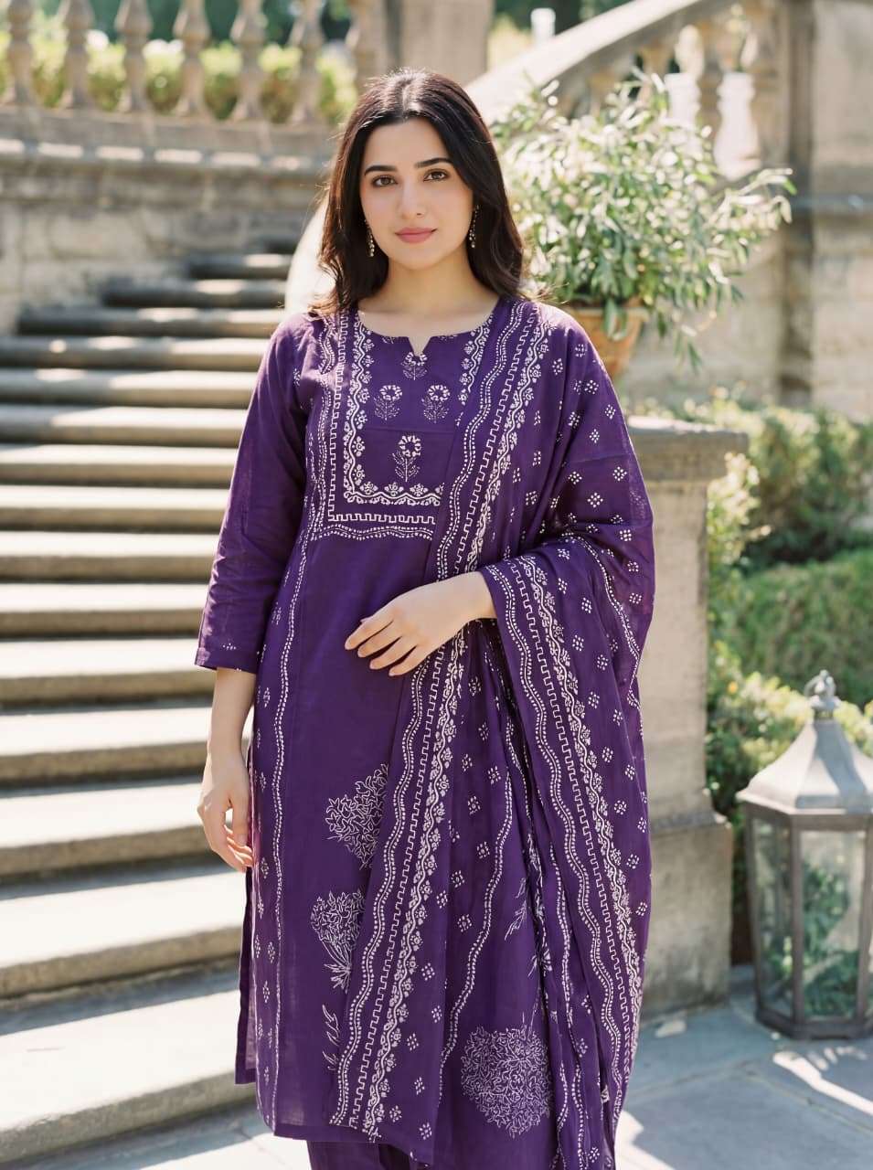MEGHA BY ASLIWHOLESALE MUSLIN PRINTED STITCHED DRESSES - 00264