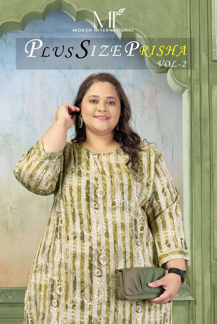 MOKSH INTERNATIONAL PRISHA VOL-2 RAYON PRINTED CO-ORD SET - 00154
