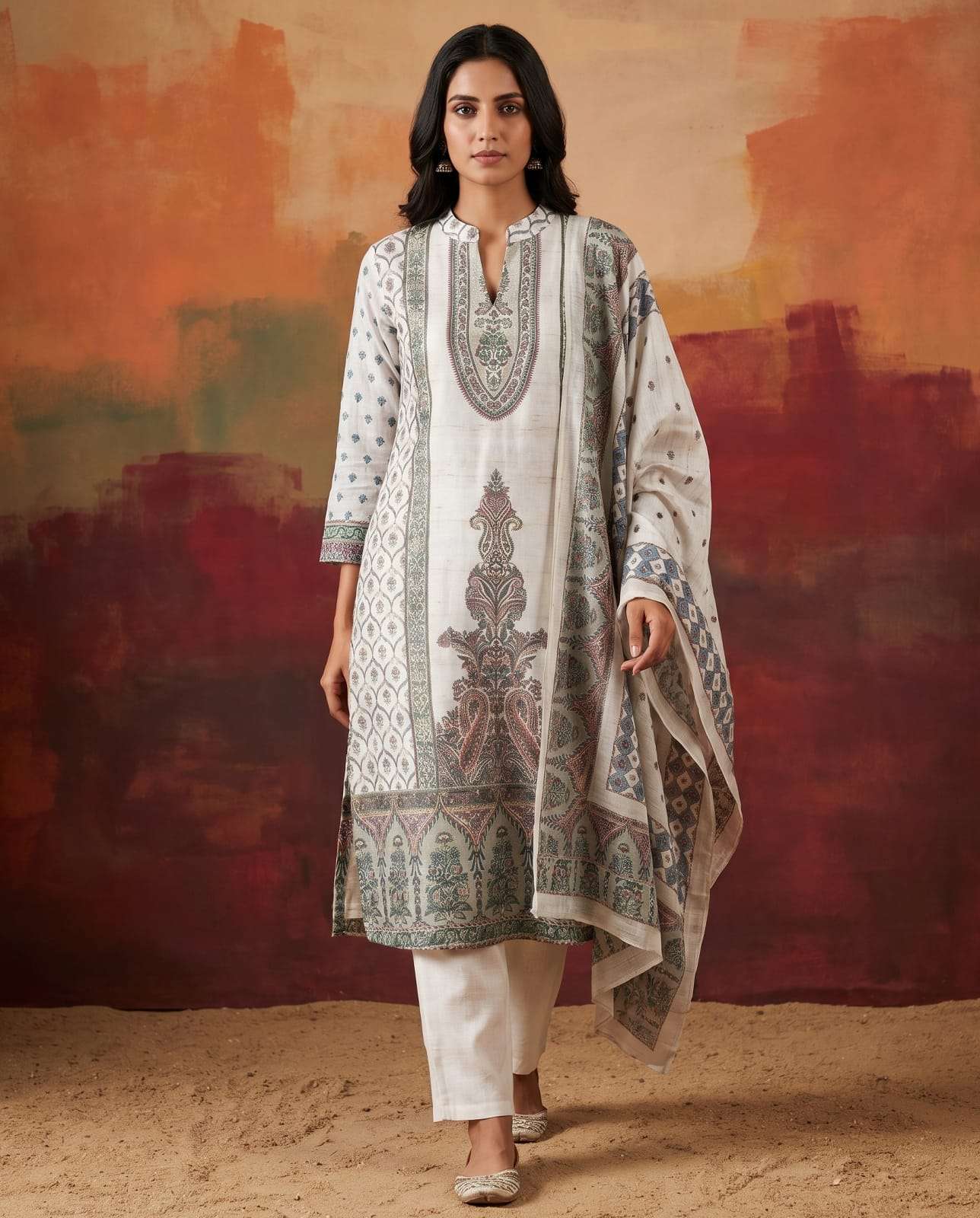 NEETI VOL-66 BY ASLIWHOLESALE COTTON PRINTED STITCHED DRESSES - 00239
